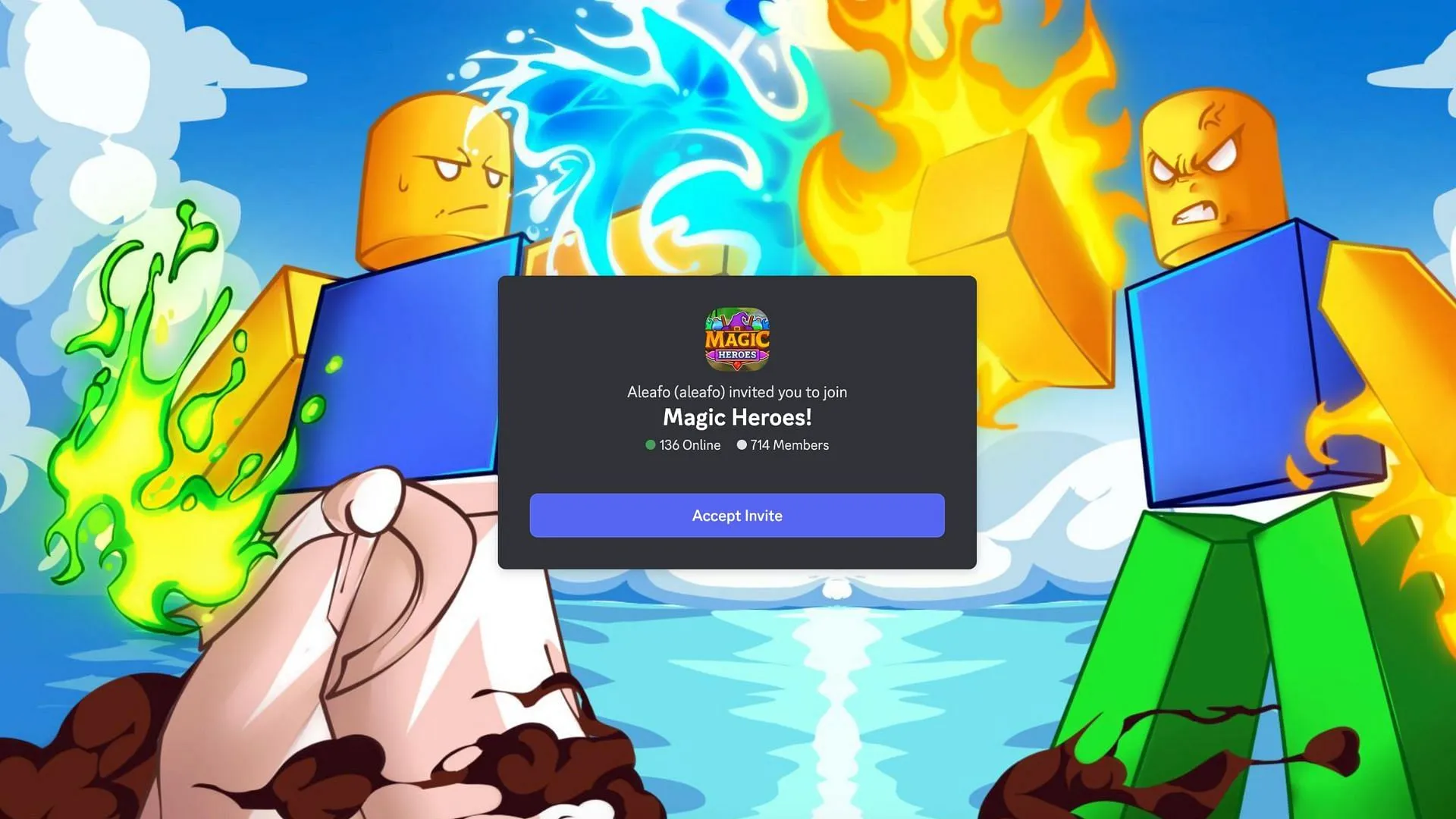 Discord link (Image via Discord) Discord link (Image via Discord)