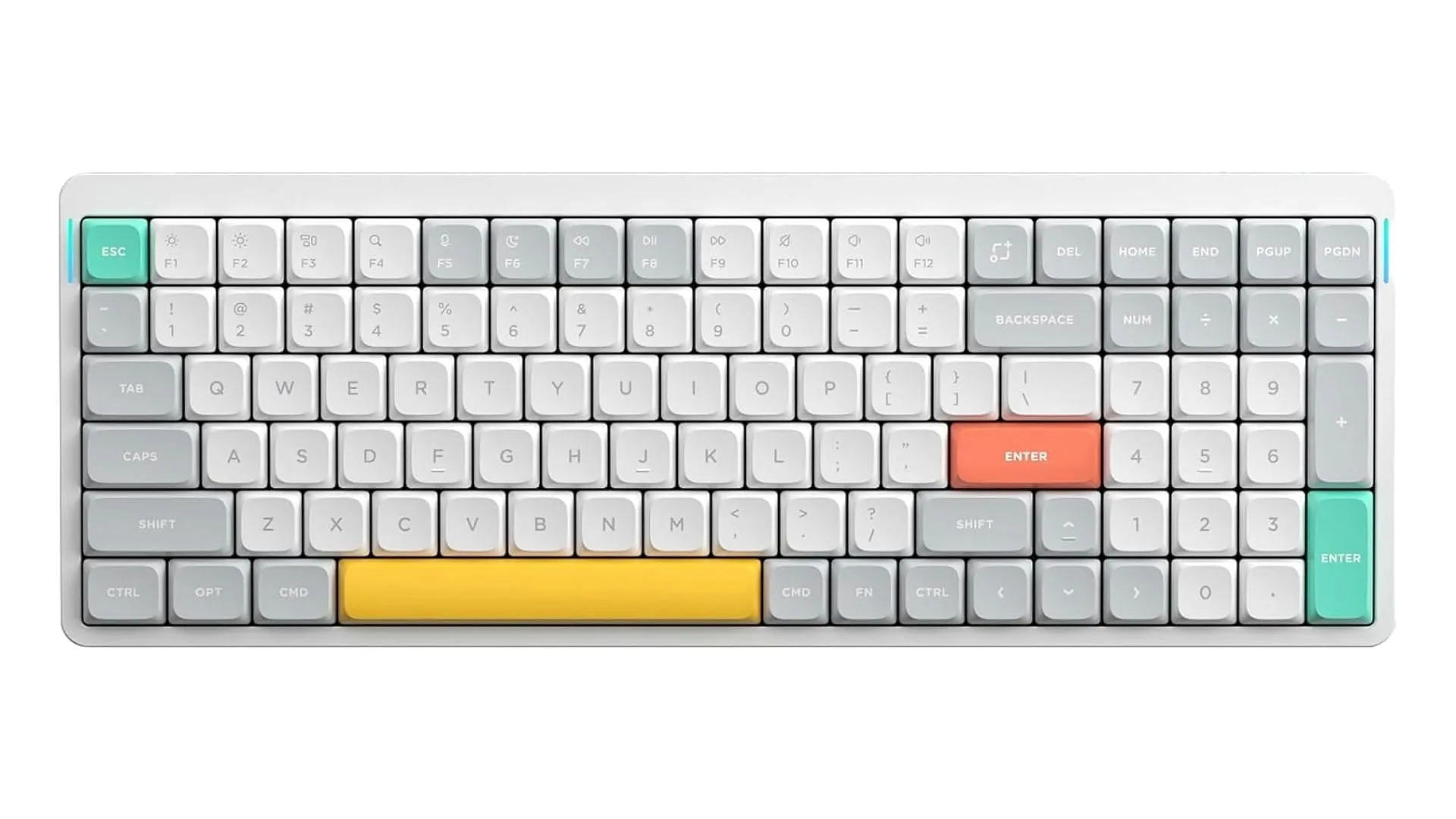 The NuPhy Air96 V2 is one of the best mid-range wireless keyboards (Image via NuPhy) The NuPhy Air96 V2 is one of the best mid-range wireless keyboards (Image via NuPhy)