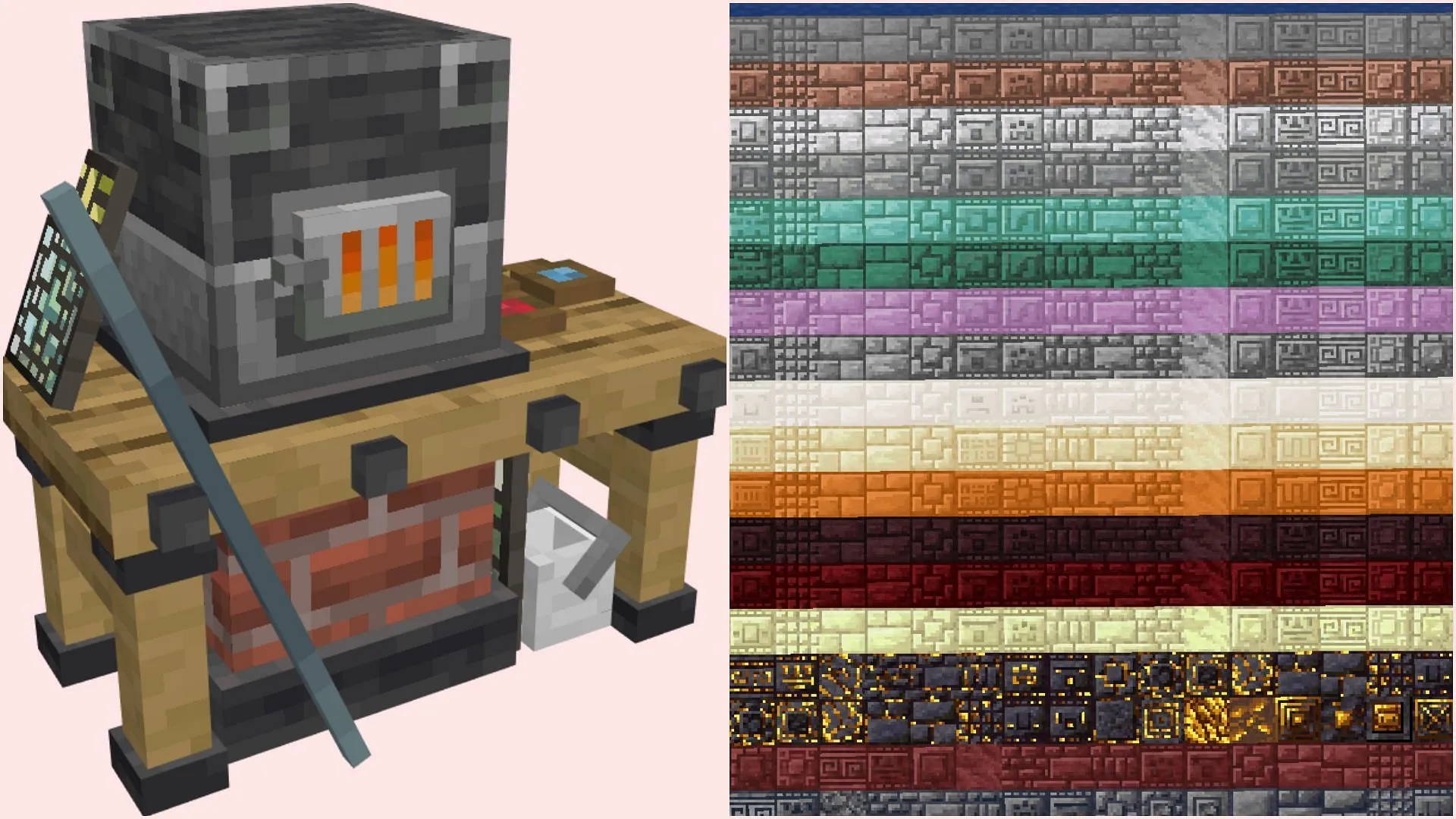 Chipped adds various new functional workbenches to create a variety of new building blocks (Image via Mojang Studios || CurseForge/@terrariumearth) Chipped adds various new functional workbenches to create a variety of new building blocks (Image via Mojang Studios || CurseForge/@terrariumearth)