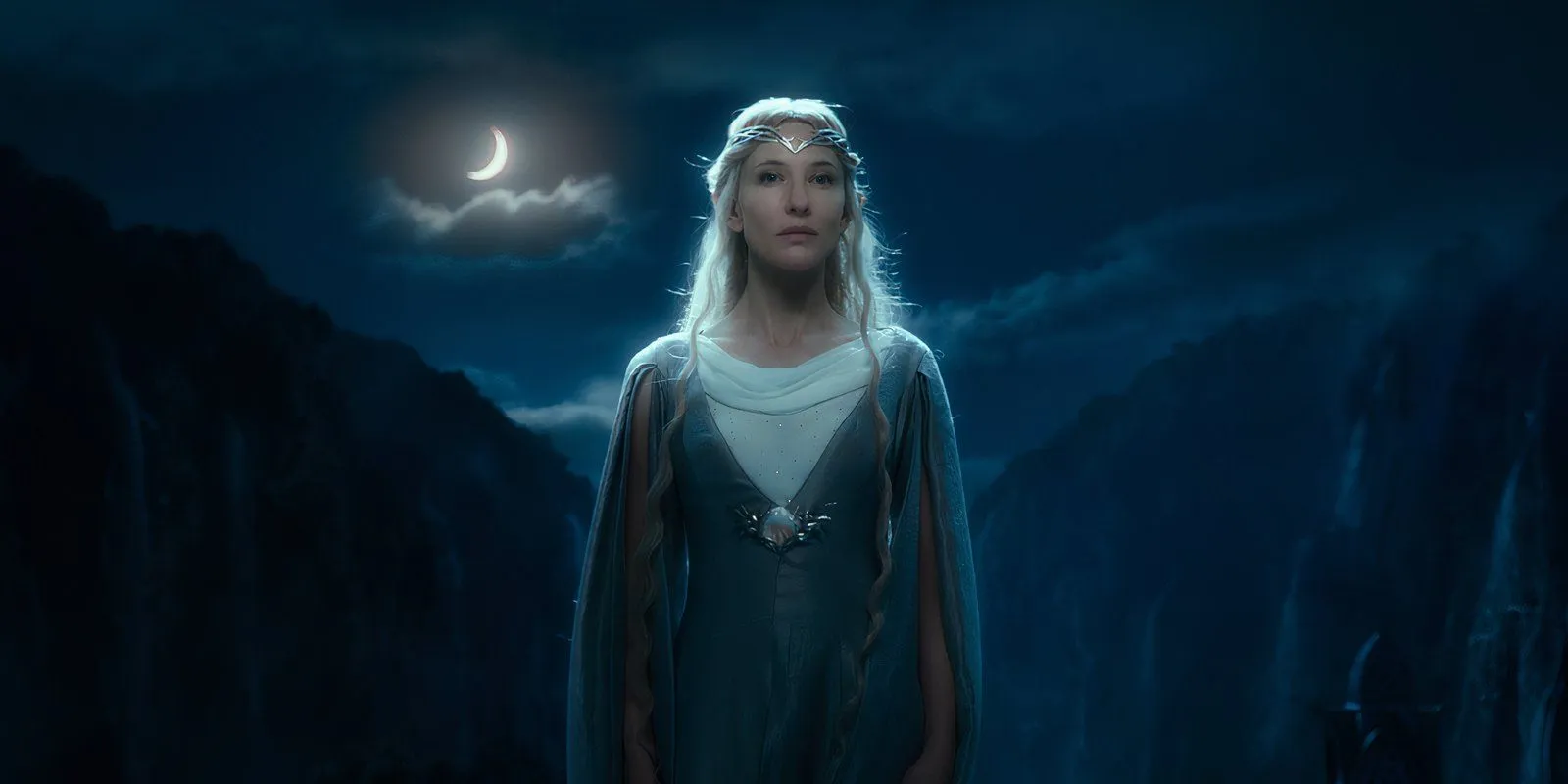 Cate Blanchett as Galadriel in The Hobbit: An Unexpected Journey