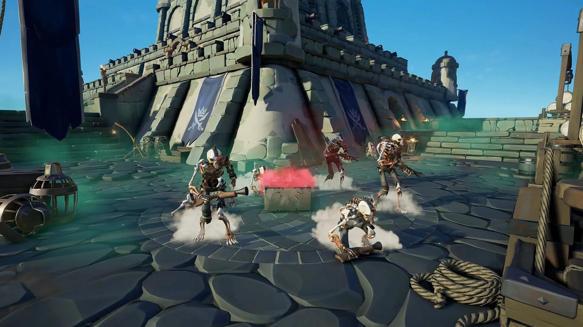 A skeleton army doesn’t seem all that bad (Image via Rare) A skeleton army doesn’t seem all that bad (Image via Rare)