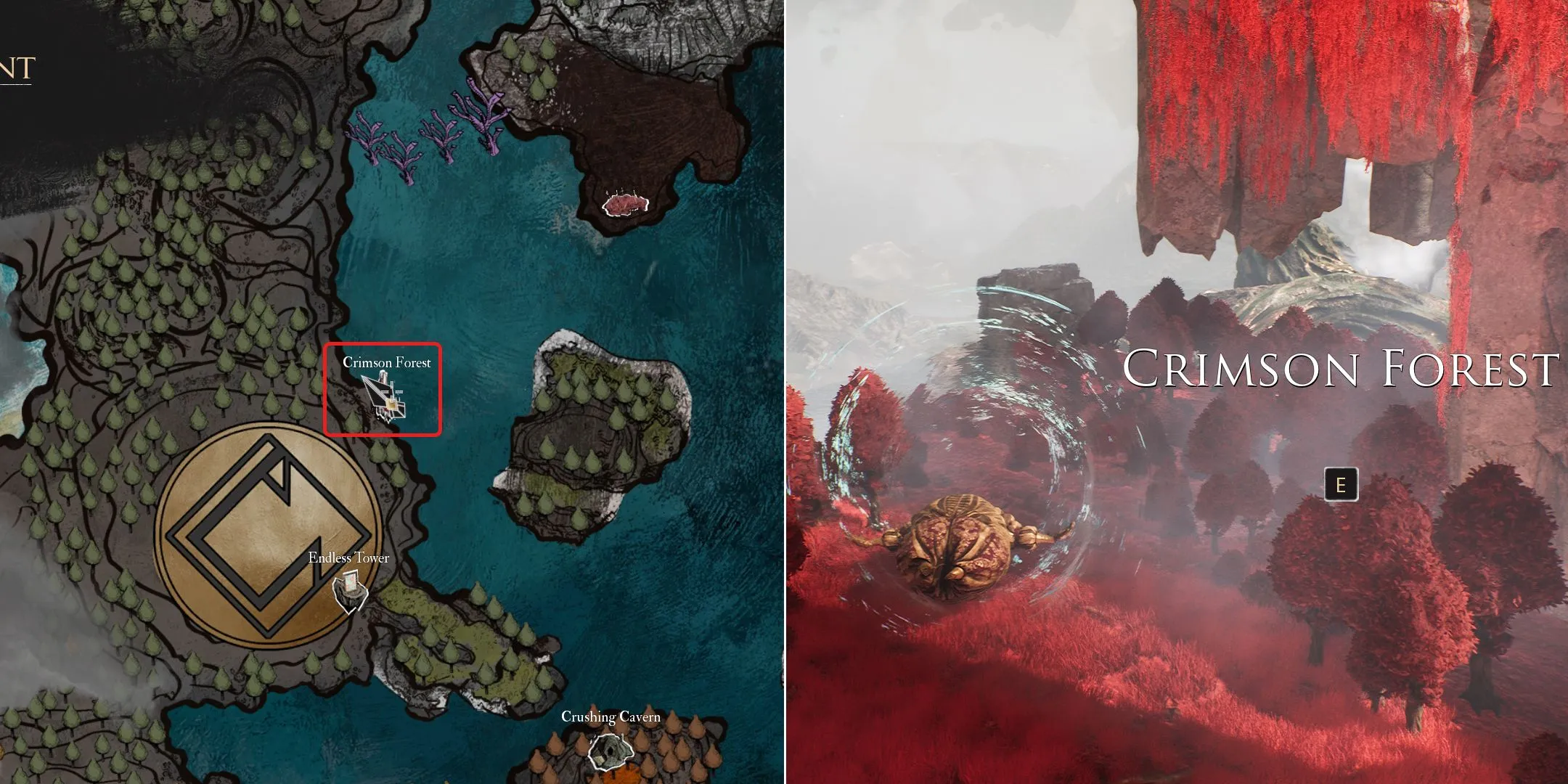 Crimson Forest Map Crimson Forest Map