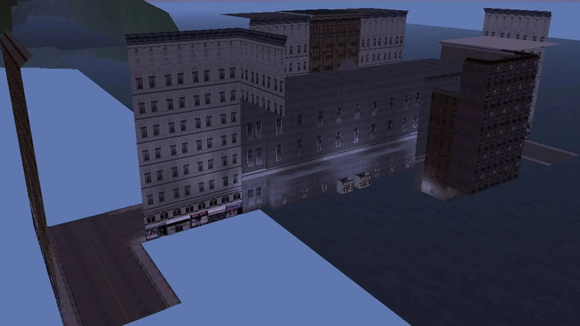 The ghost town remains hidden from regular Grand Theft Auto 3 players The ghost town remains hidden from regular Grand Theft Auto 3 players