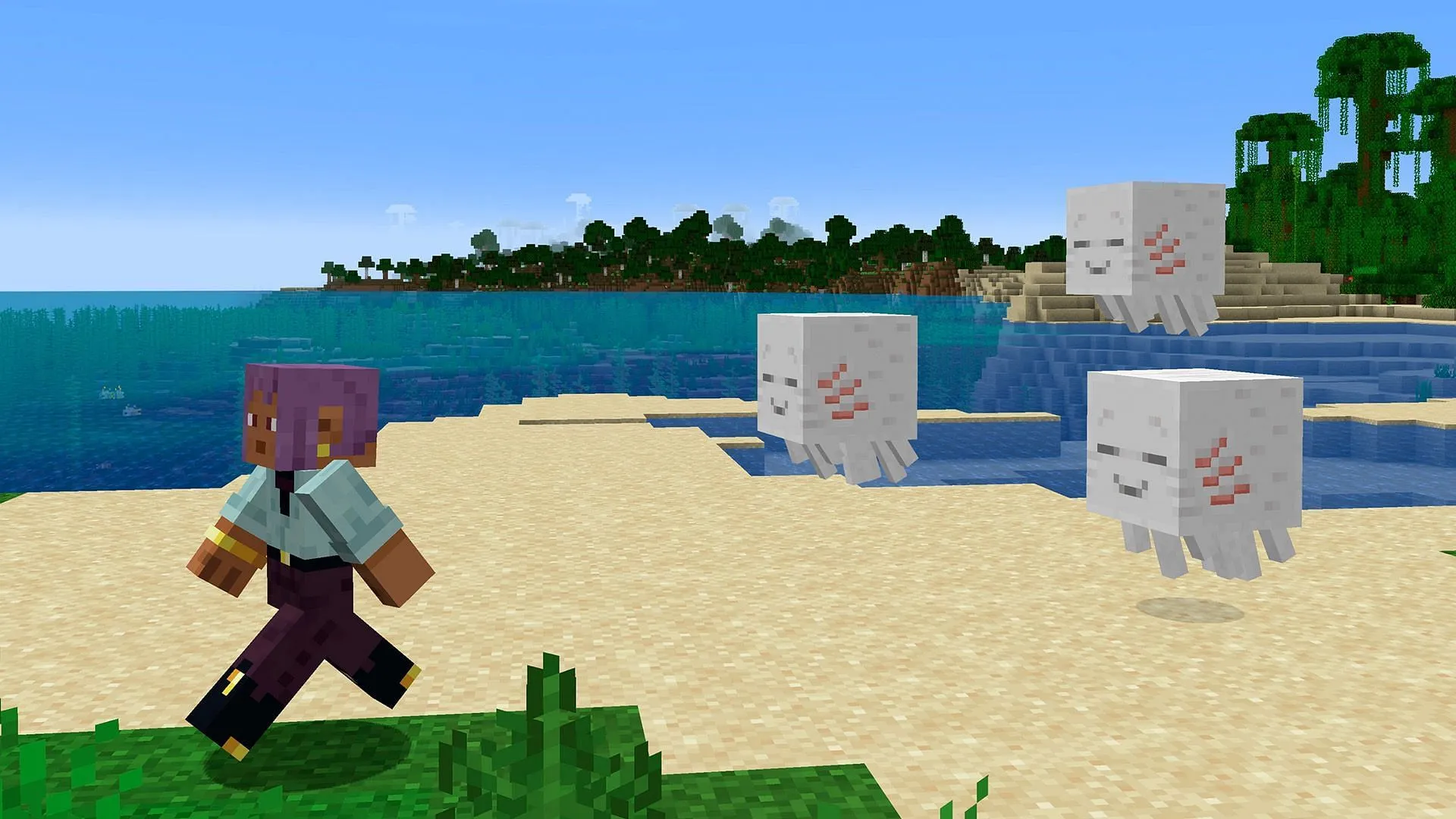 The ghast variant will add a new gameplay mechanic to Minecraft The ghast variant will add a new gameplay mechanic to Minecraft