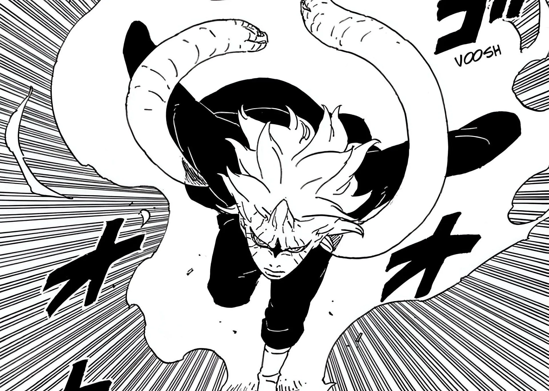 Mitsuki as seen in the manga (Image via Shueisha)
