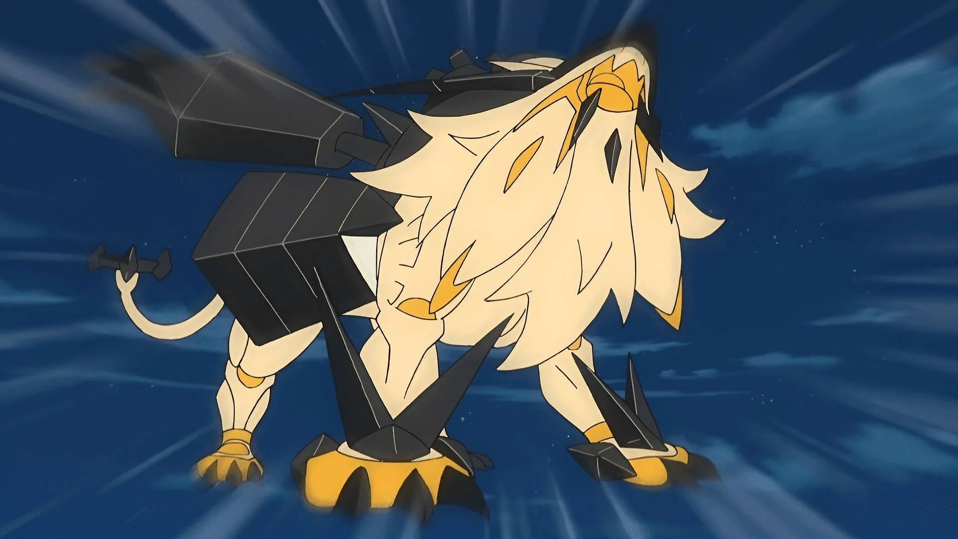 Dusk Mane Necrozma in the anime (Image via TPC) Dusk Mane Necrozma in the anime (Image via TPC)