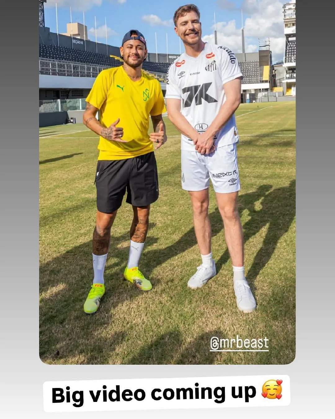 MrBeast's Instagram post teaser