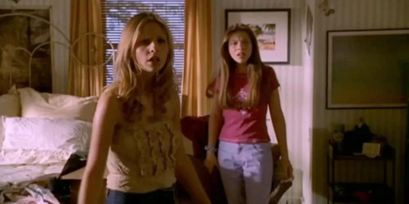 A scene from Buffy Season 5 A scene from Buffy Season 5