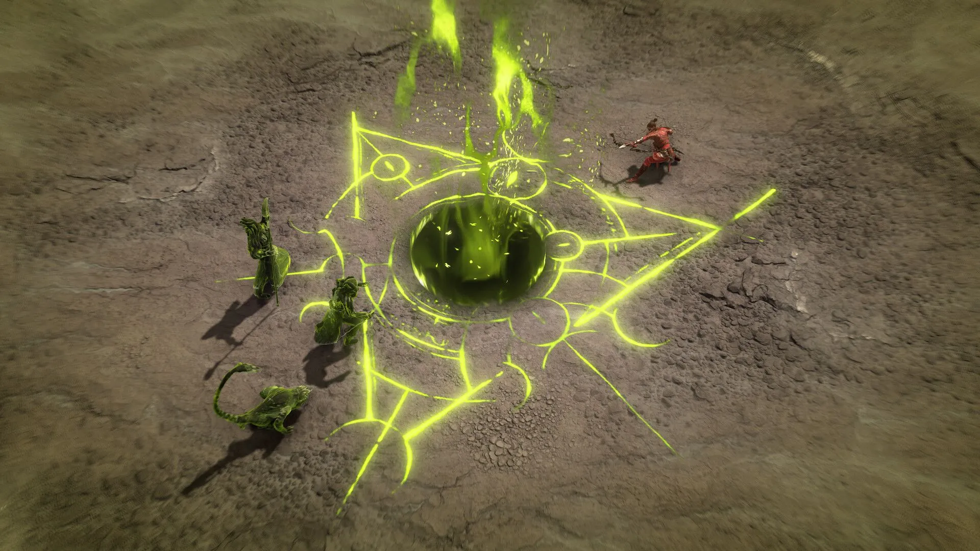 Diablo 4 Magic Scene