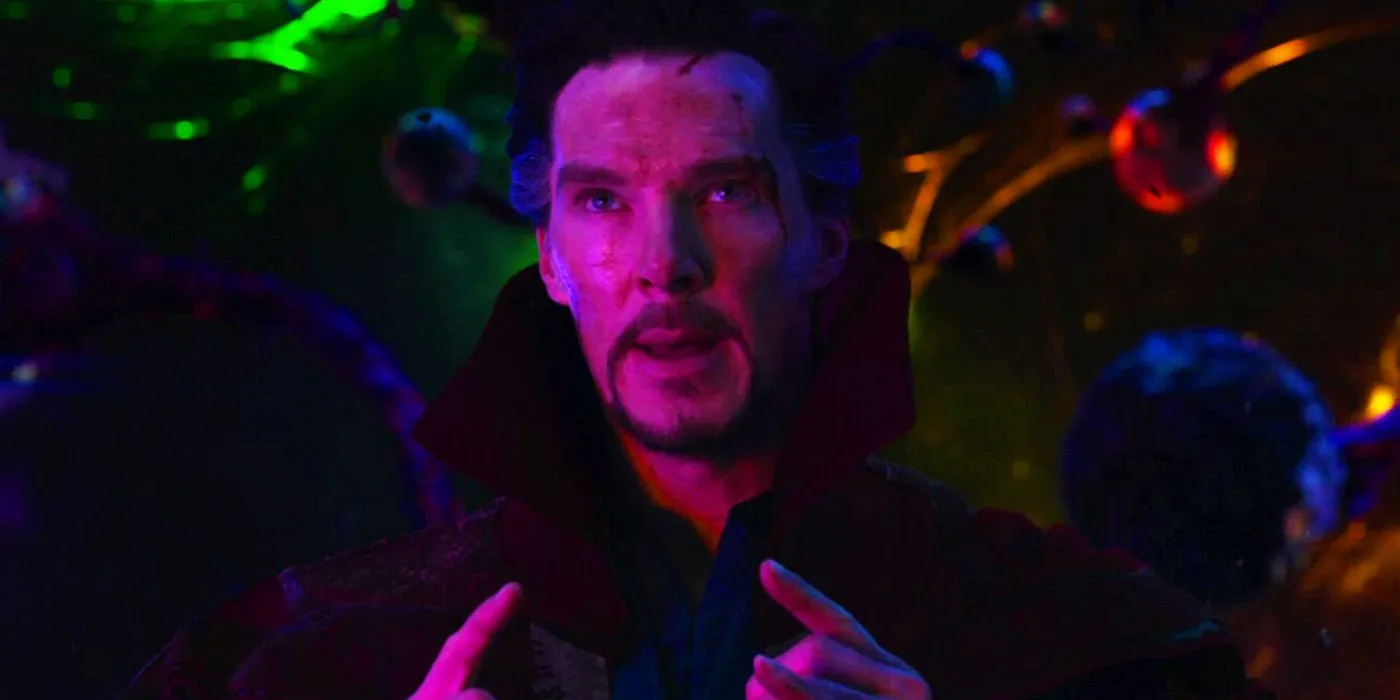 Doctor Strange speaking to Dormammu Doctor Strange speaking to Dormammu