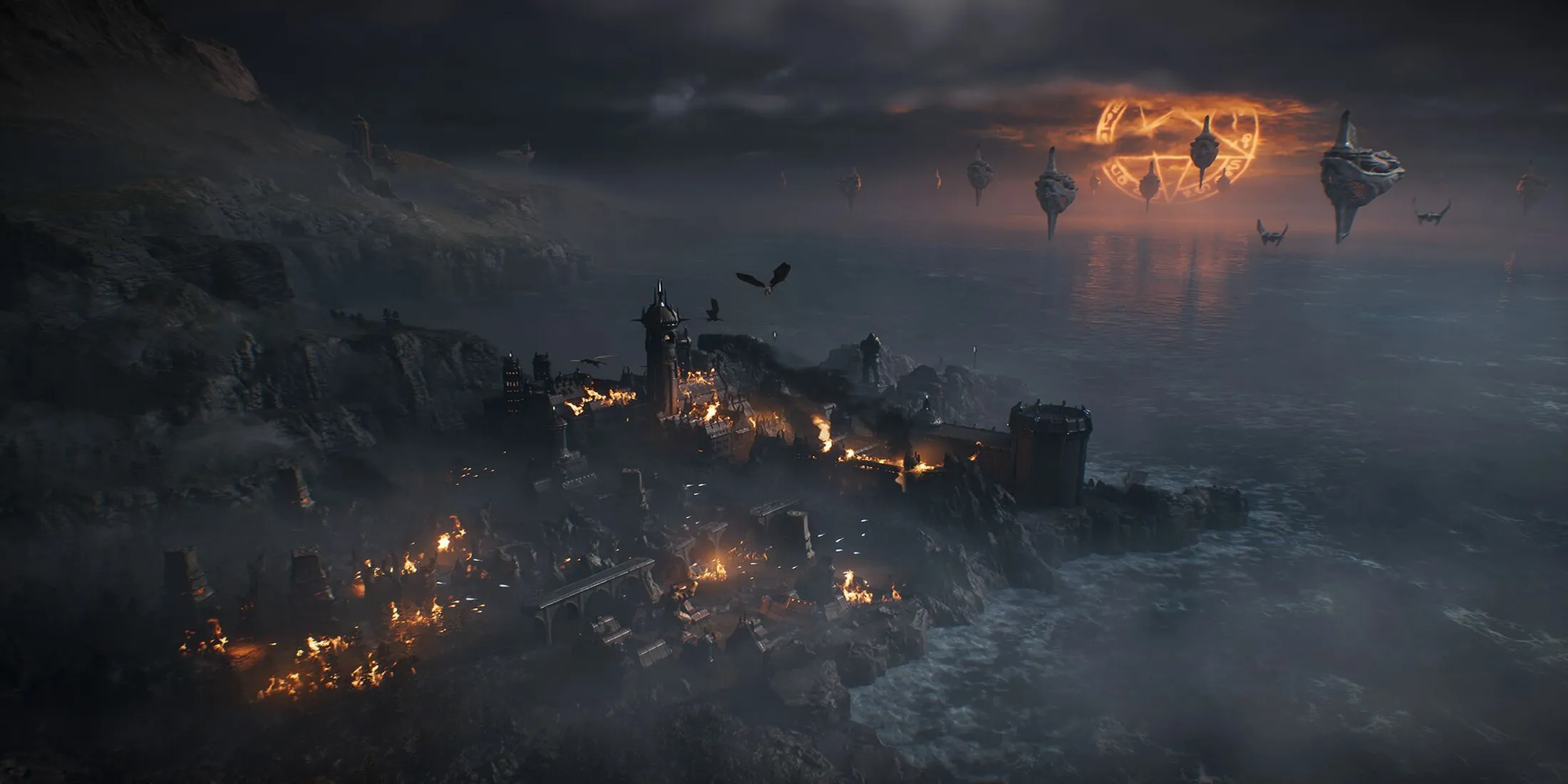 DOOM: The Dark Ages siege scene