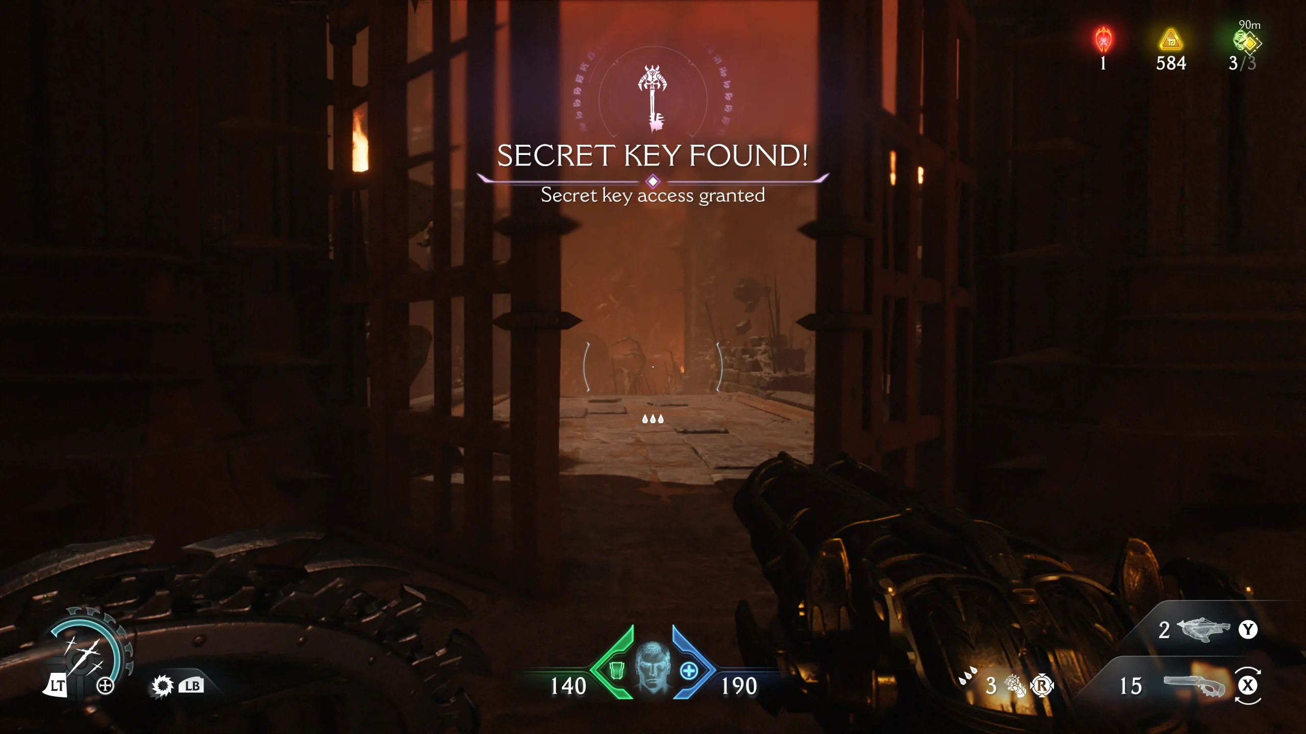 First Door to Open with Secret Key