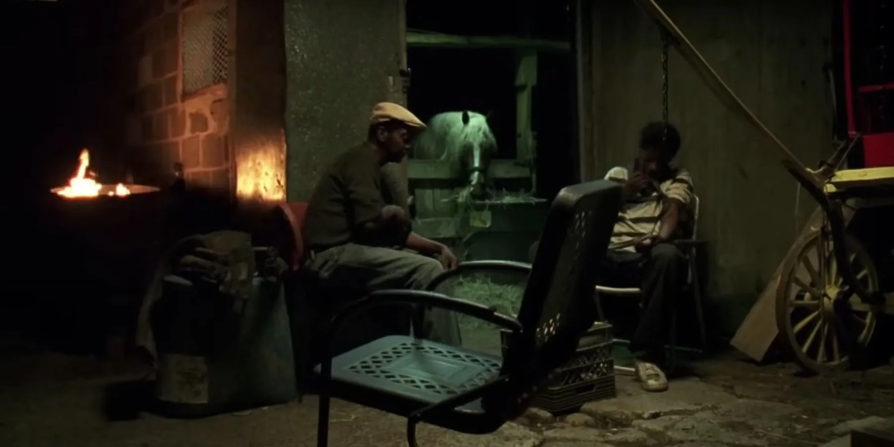 Duquan shoots heroin in The Wire finale Duquan shoots heroin in The Wire finale