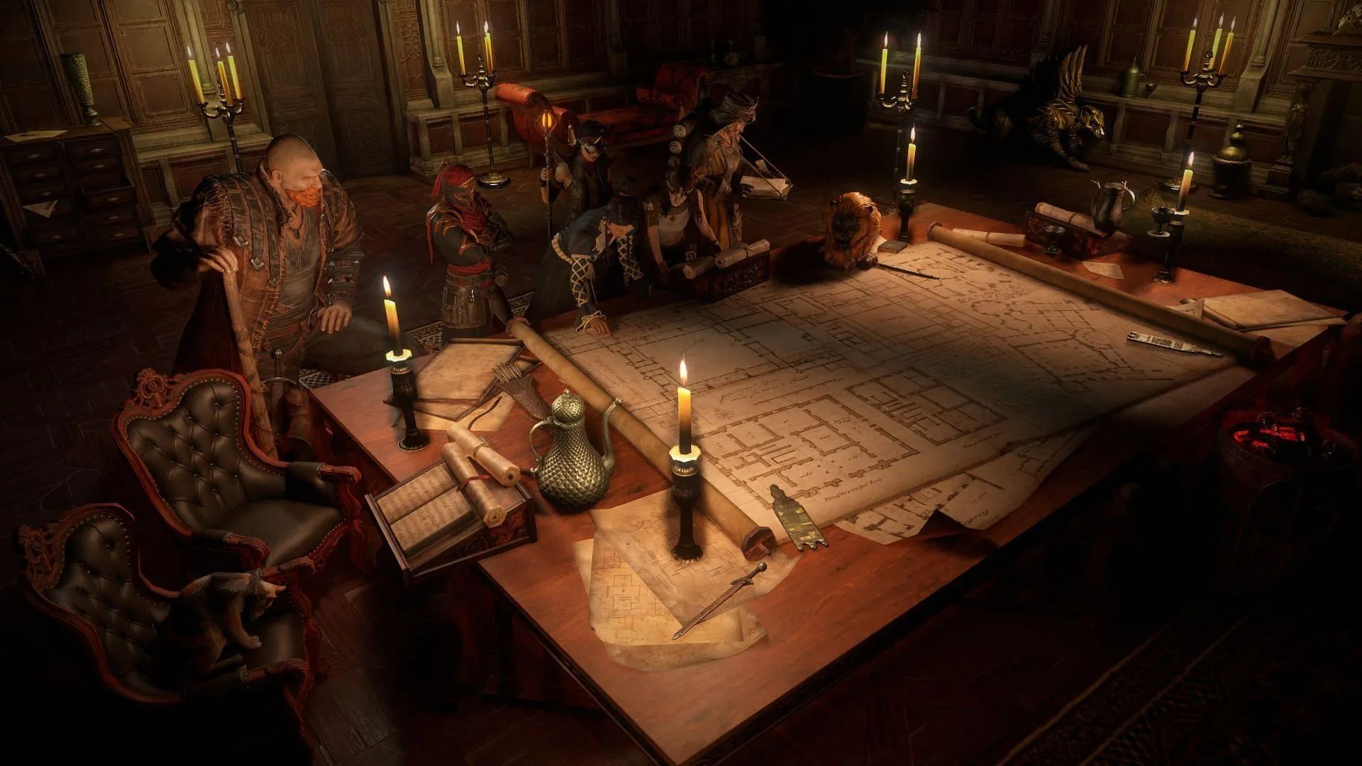 Heist crew in Path of Exile (Image via Grinding Gear Games)