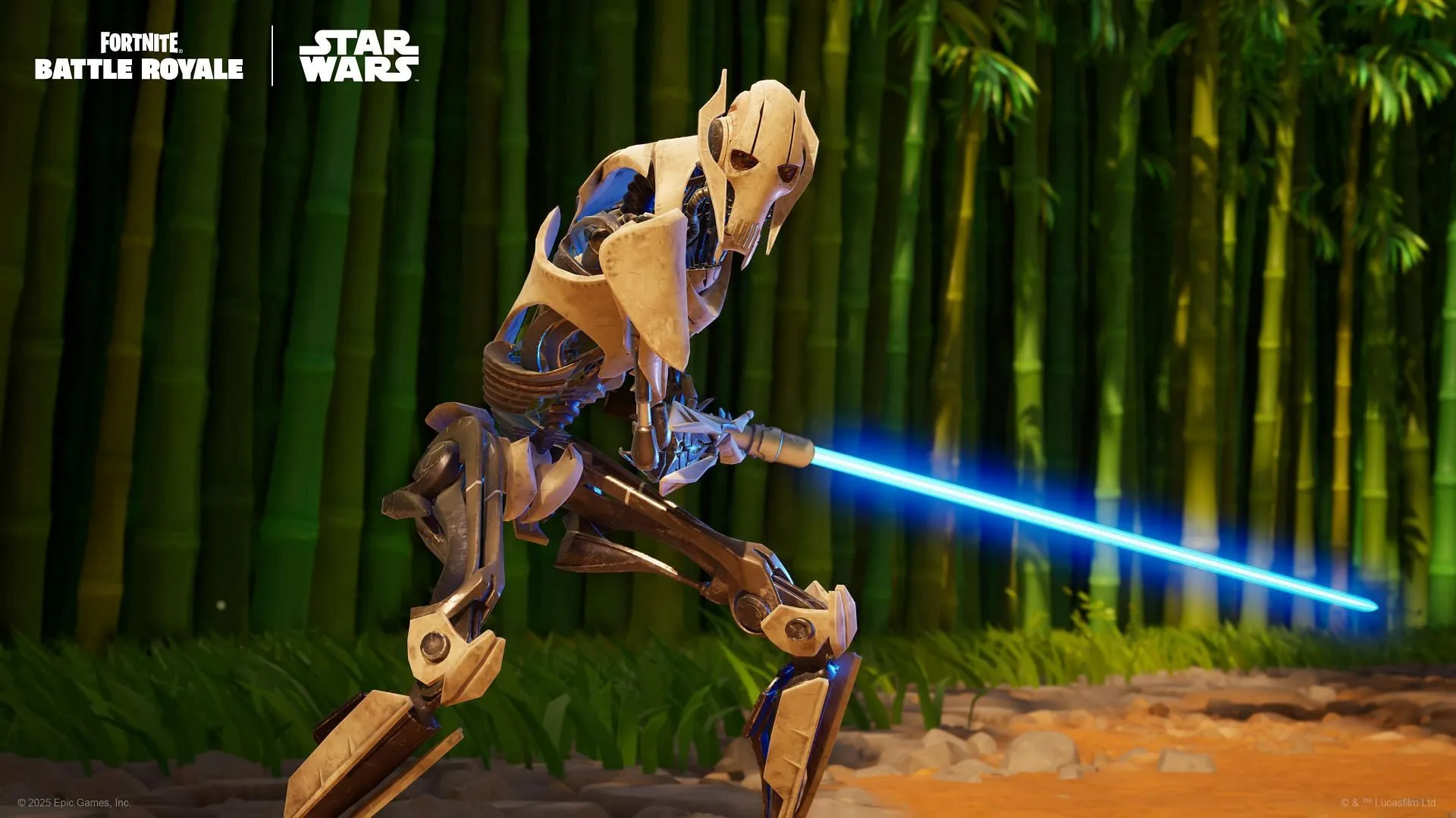 General Grevious skin in Fortnite (Image via Epic Games) General Grevious skin in Fortnite (Image via Epic Games)