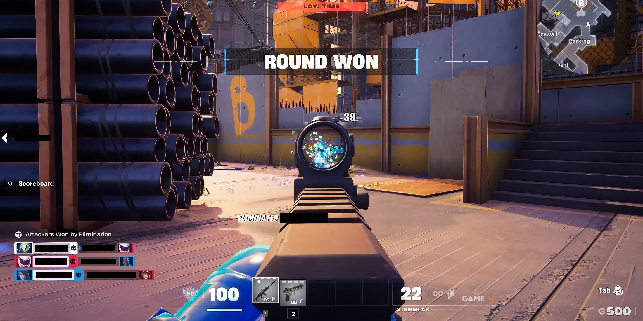 Eliminating the Last Player in Fortnite Ballistic Eliminating the Last Player in Fortnite Ballistic
