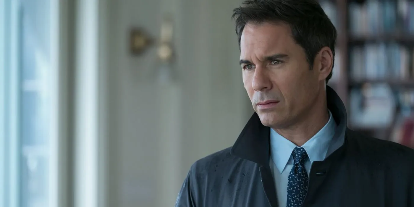 Eric McCormack as Grant in Travelers Eric McCormack as Grant in Travelers