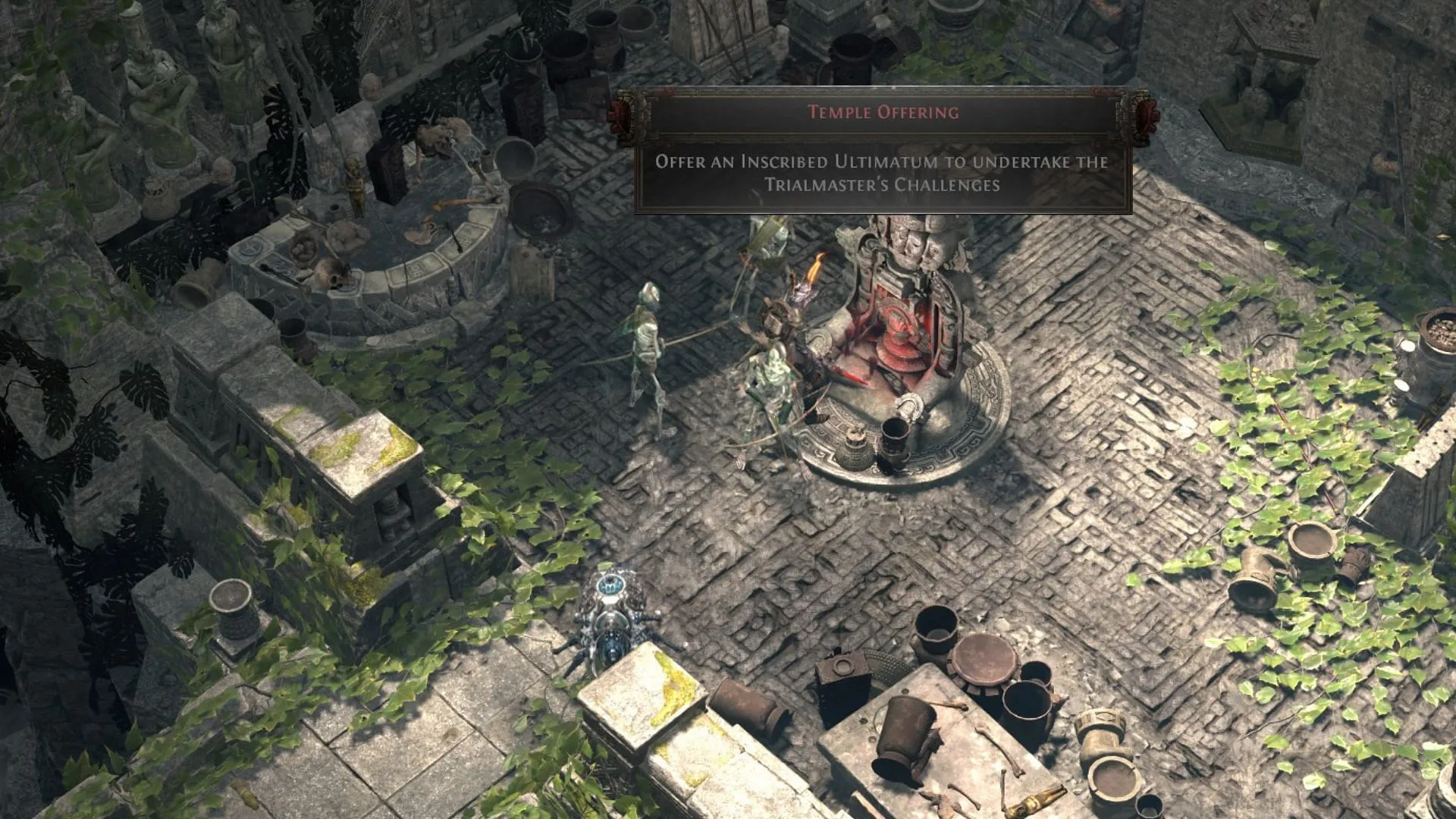 Trial of Chaos altar (Image via Grinding Gear Games) Trial of Chaos altar (Image via Grinding Gear Games)