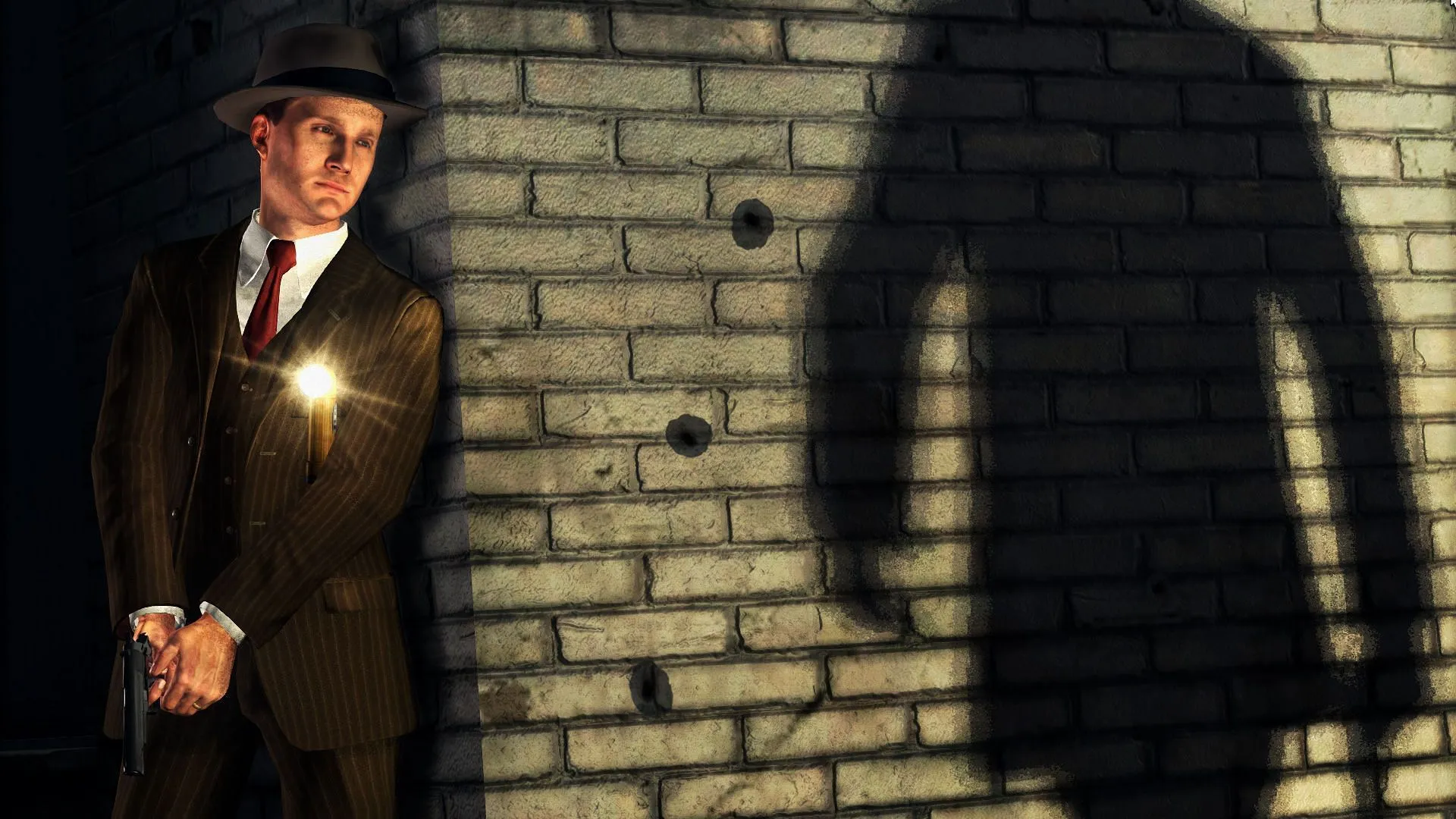 Interrogate suspects and solve crimes in a noir 1940s Los Angeles (Image via Rockstar Games)
