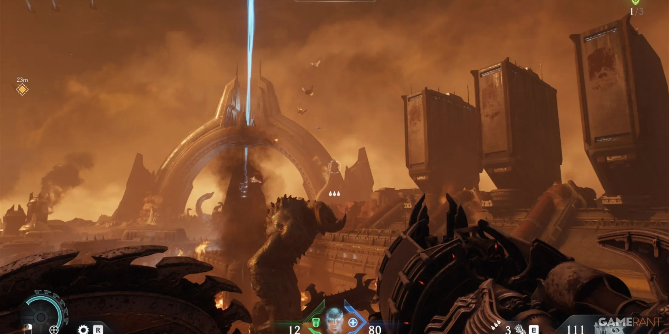 DOOM: The Dark Ages battlefield