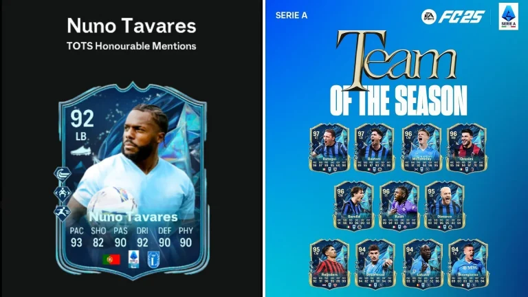 Complete Guide to EA FC 25 Nuno Tavares TOTS Honourable Mentions SBC: Tasks and Budget-Friendly Solutions