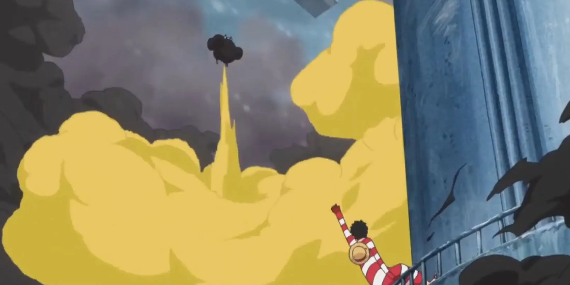 Franky utilizing gas propulsion