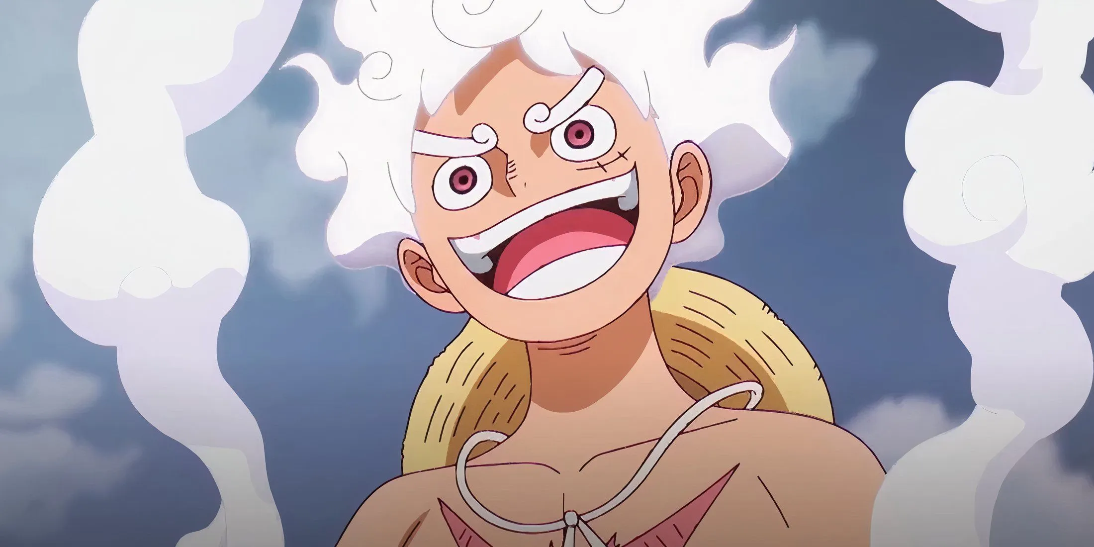 Gear 5 Luffy in Egghead
