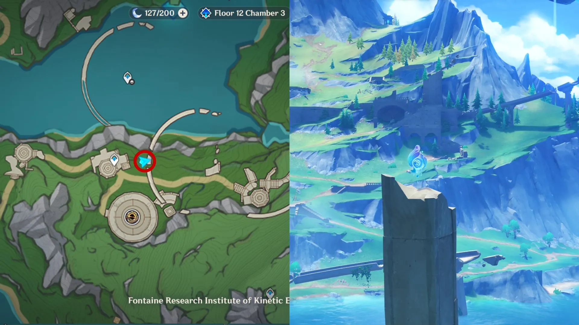 Genshin Impact Fontaine Research Institute of Kinetic Energy Hydroculus Locations 11-3 Genshin Impact Fontaine Research Institute of Kinetic Energy Hydroculus Locations 11-3