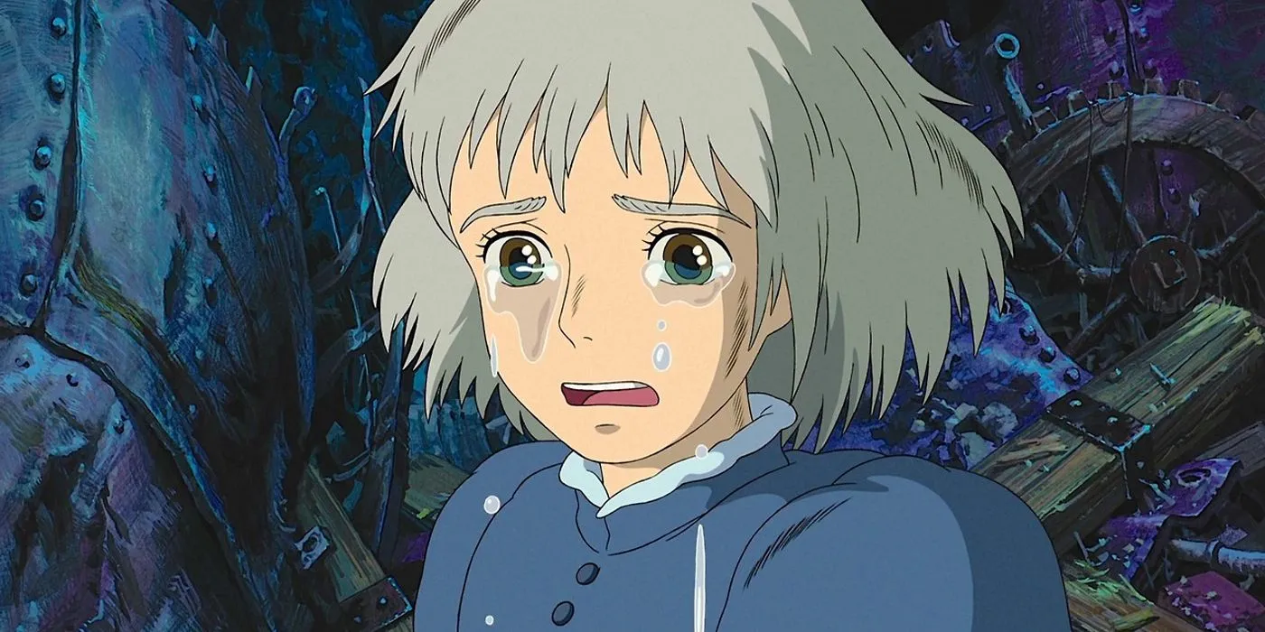 Sophie crying from Howl's Moving Castle Sophie crying from Howl's Moving Castle