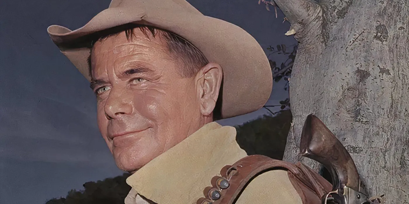 Glenn Ford as Dan Blaine in The Last Challenge Glenn Ford as Dan Blaine in The Last Challenge
