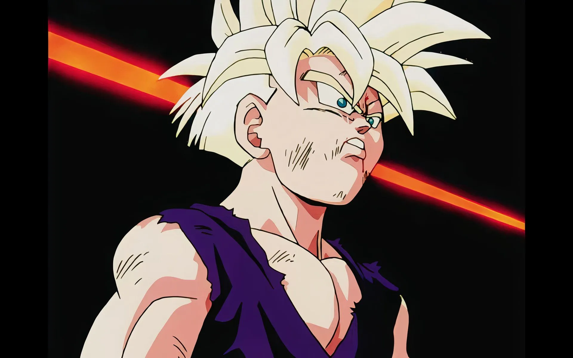 Gohan's Super Saiyan 2 Transformation