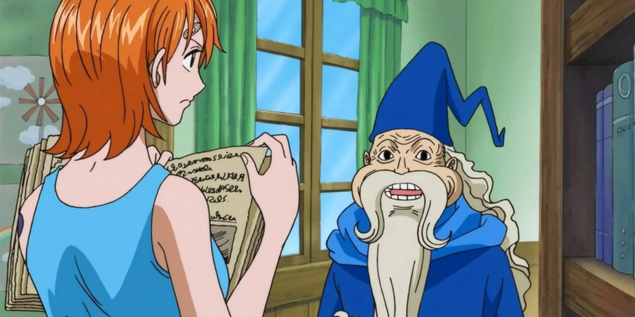 Haredas teaching Nami about weather