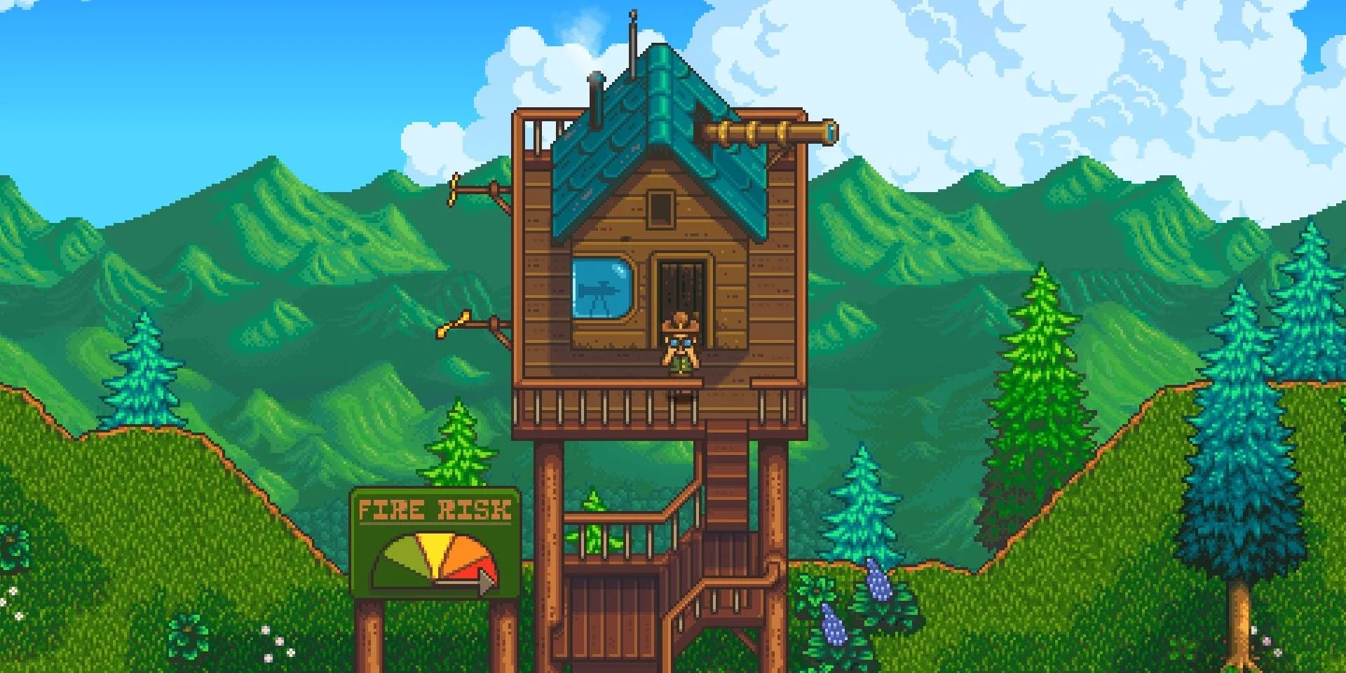 Haunted Chocolatier Lookout Tower
