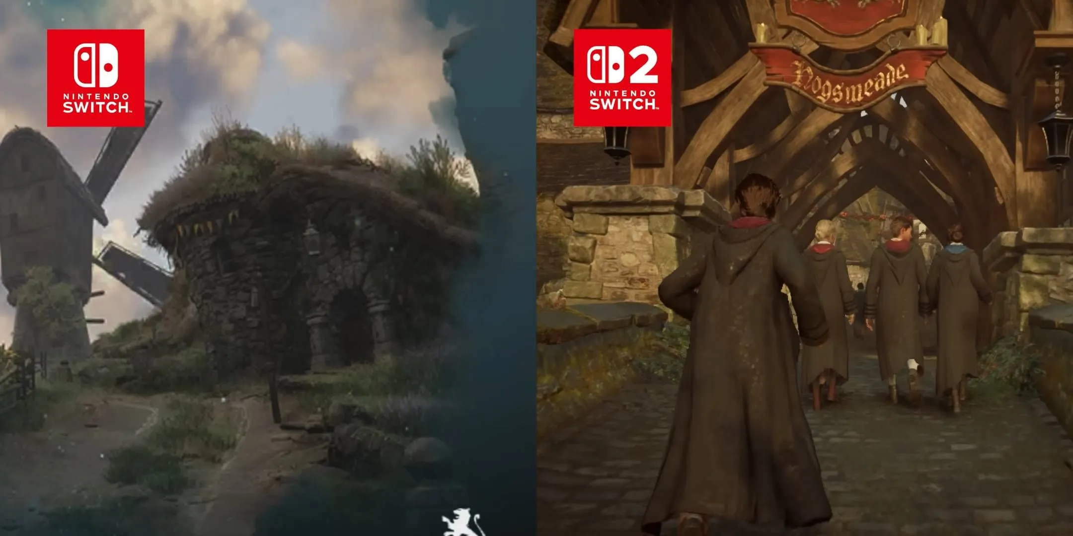 Comparison of Hogwarts Legacy gameplay between Switch and Switch 2 Comparison of Hogwarts Legacy gameplay between Switch and Switch 2