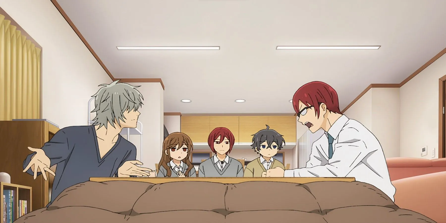 Family moments in Horimiya