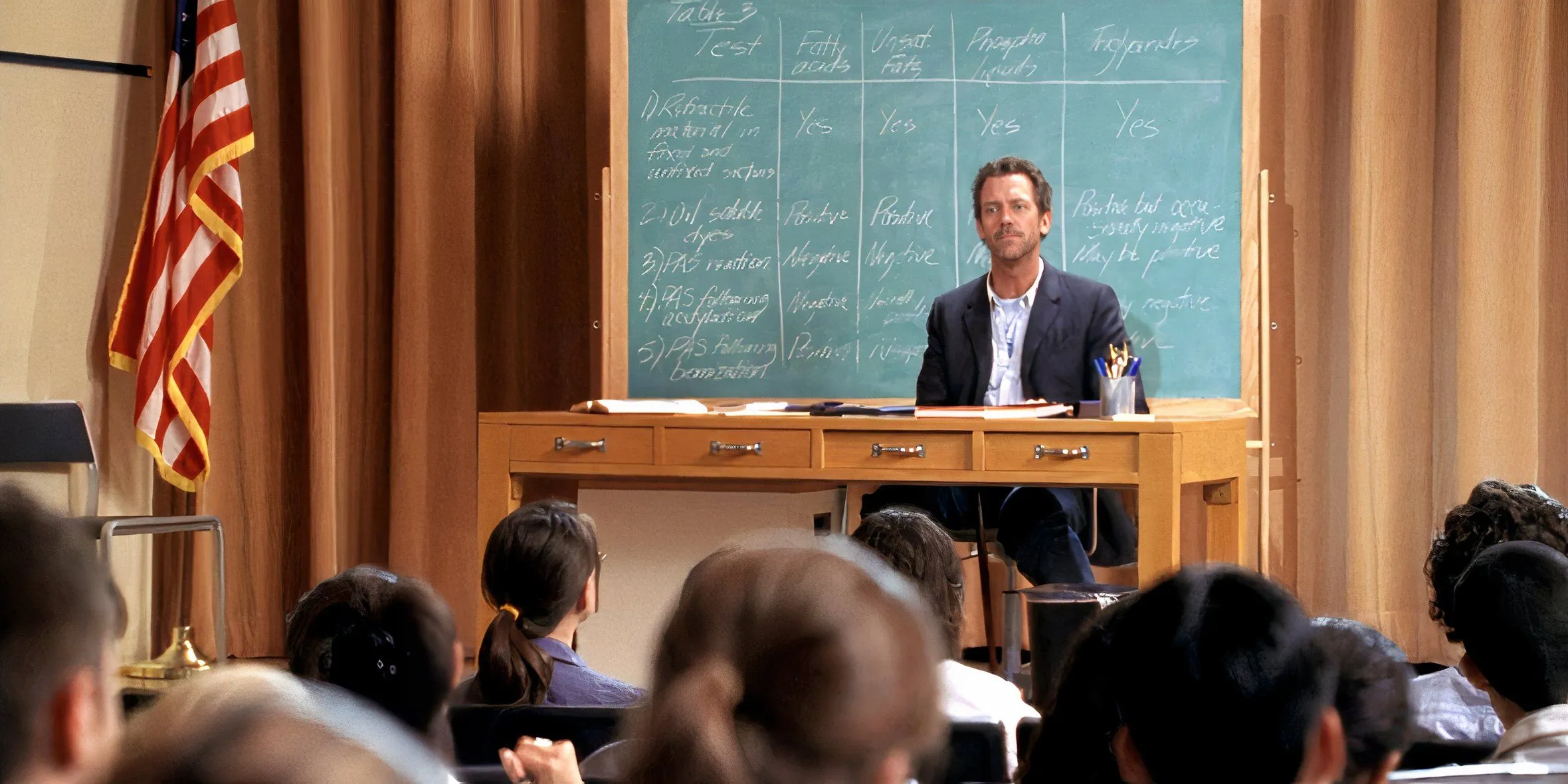 Dr. House Lecturing