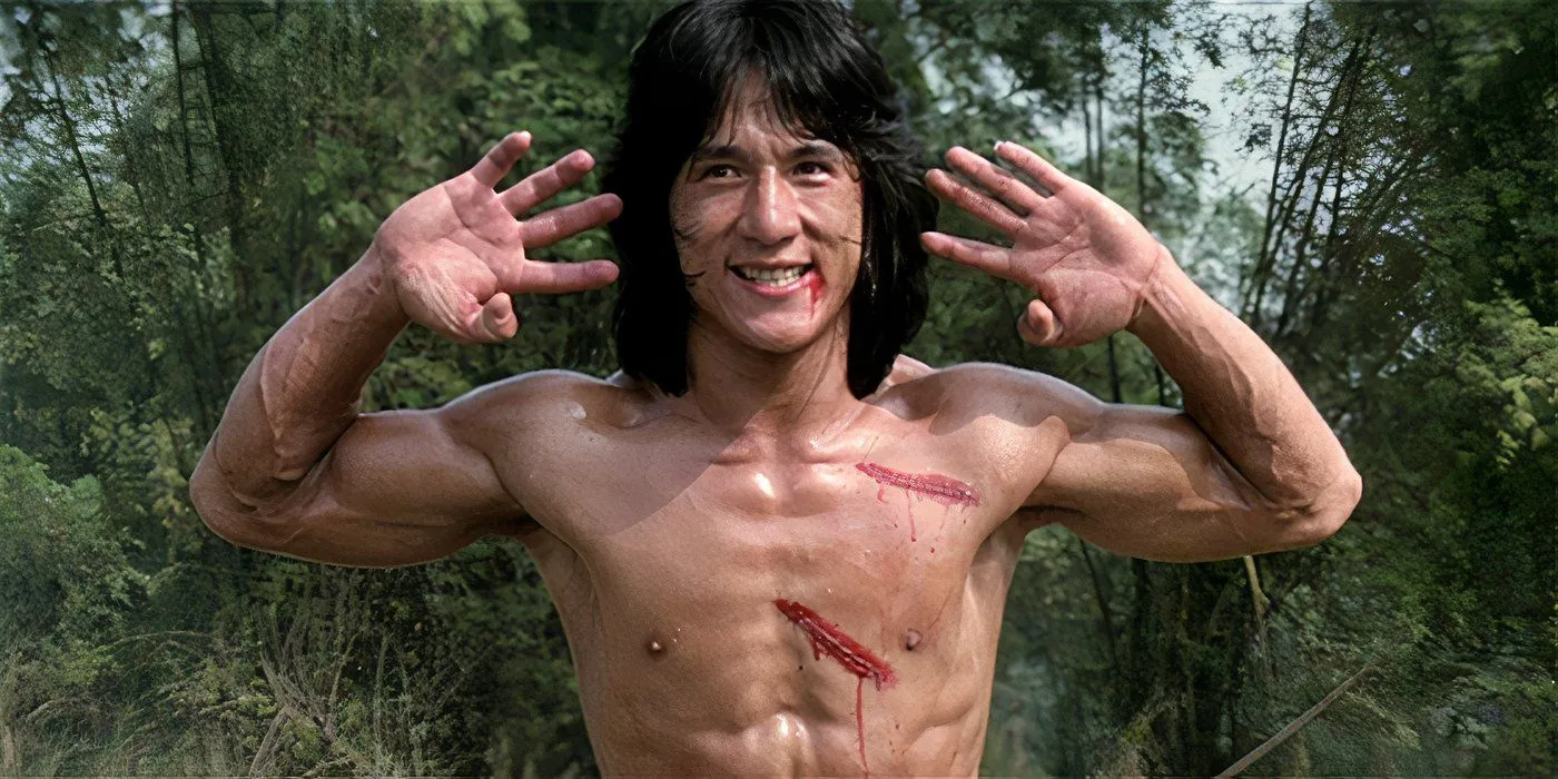 Jackie Chan in Fearless Hyena