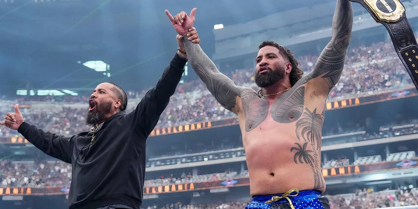 Jey Uso at WrestleMania 41 Jey Uso at WrestleMania 41