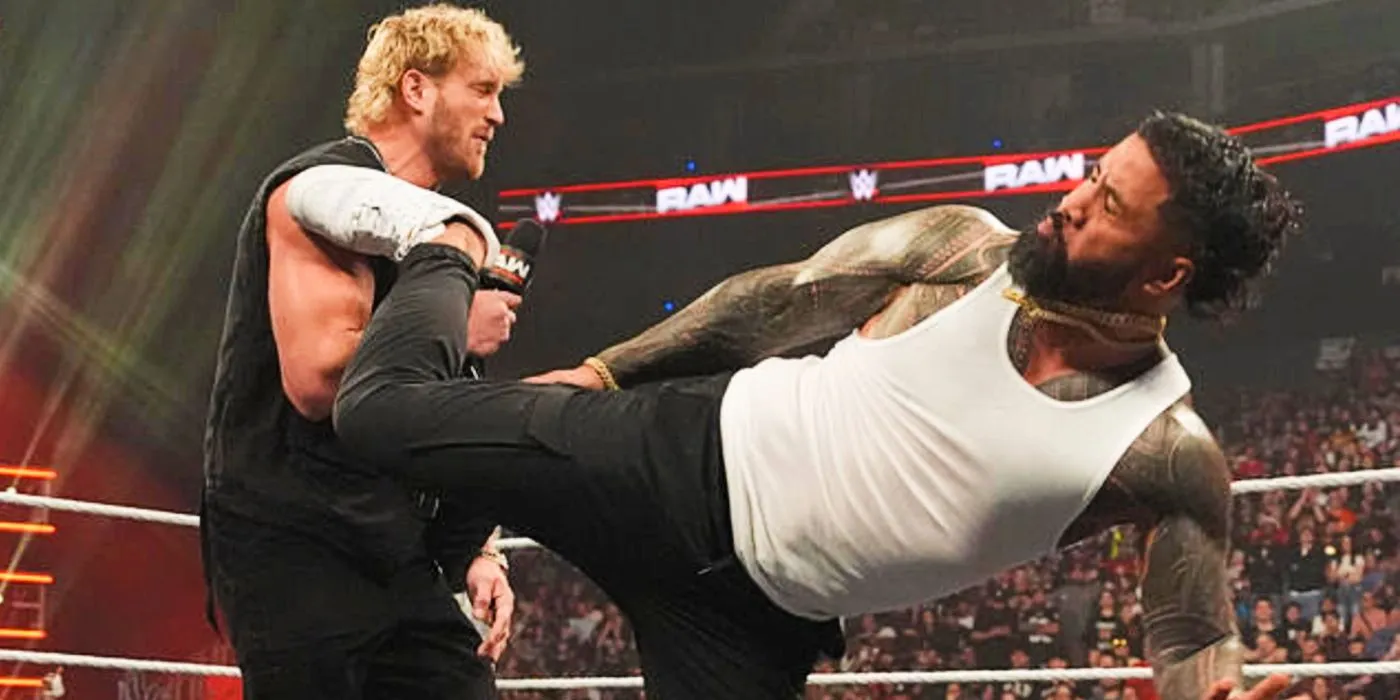 Jey Uso vs. Logan Paul Jey Uso vs. Logan Paul