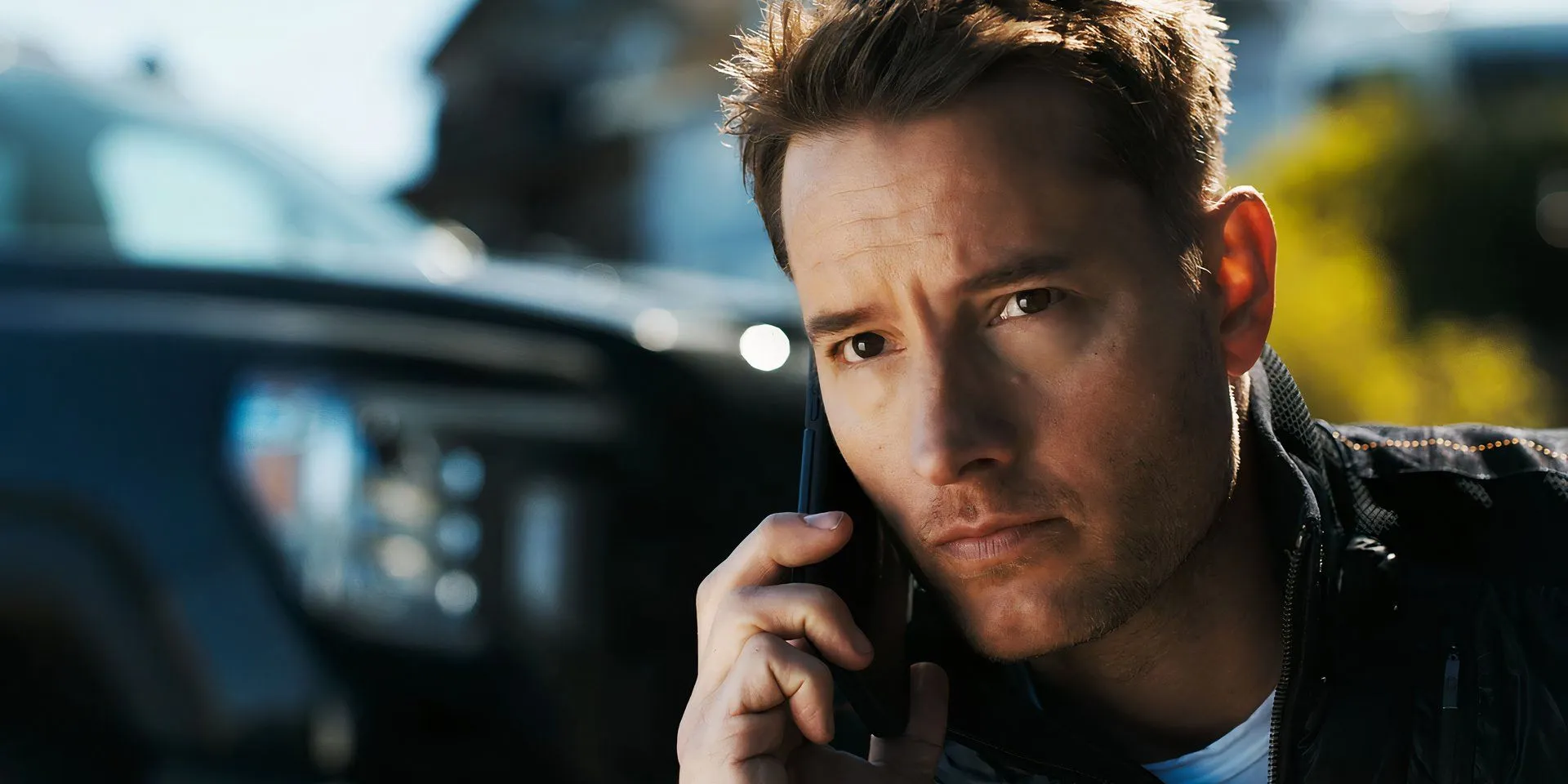 Colter on the phone Colter on the phone