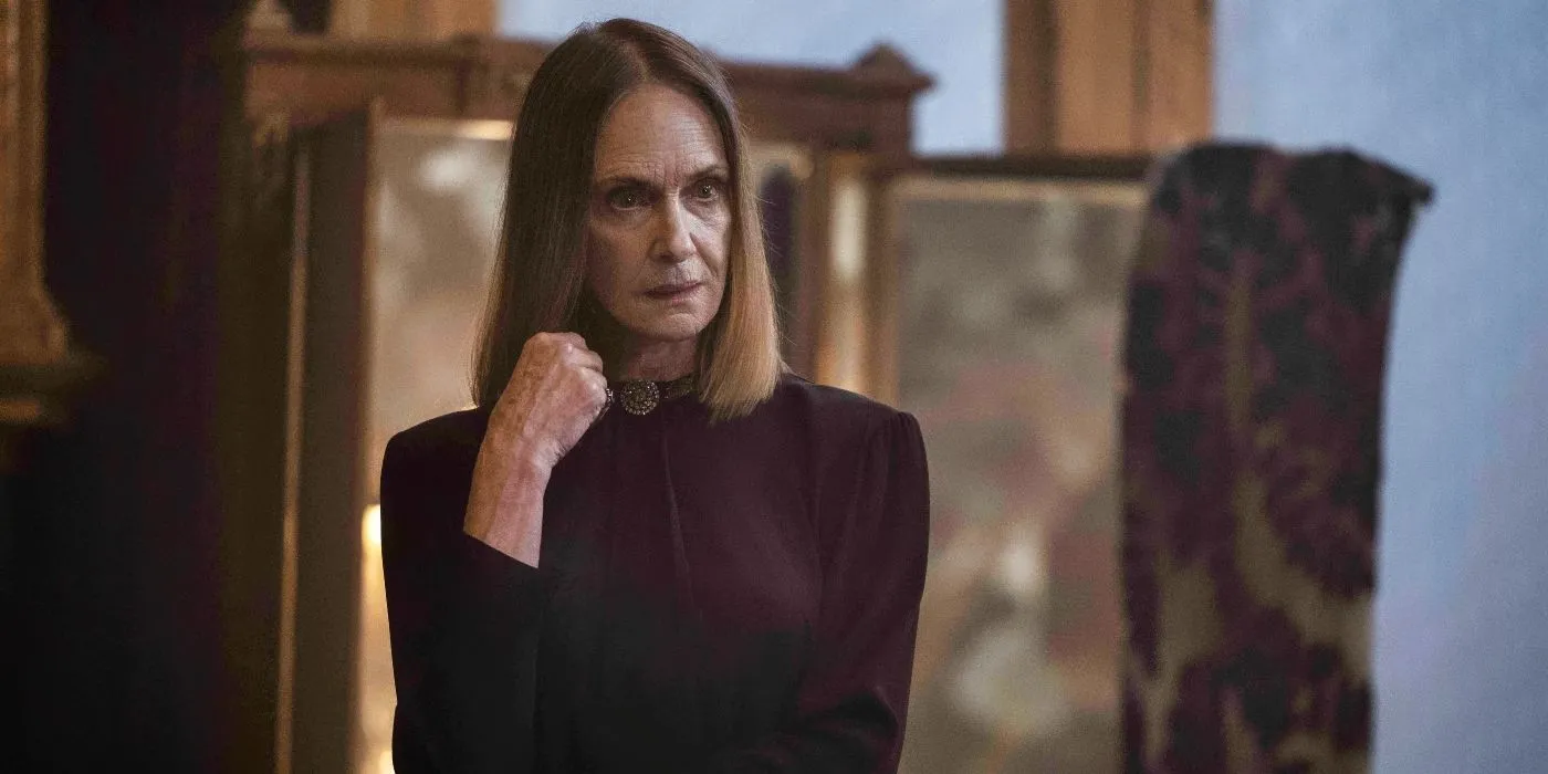 The Dama looking angry