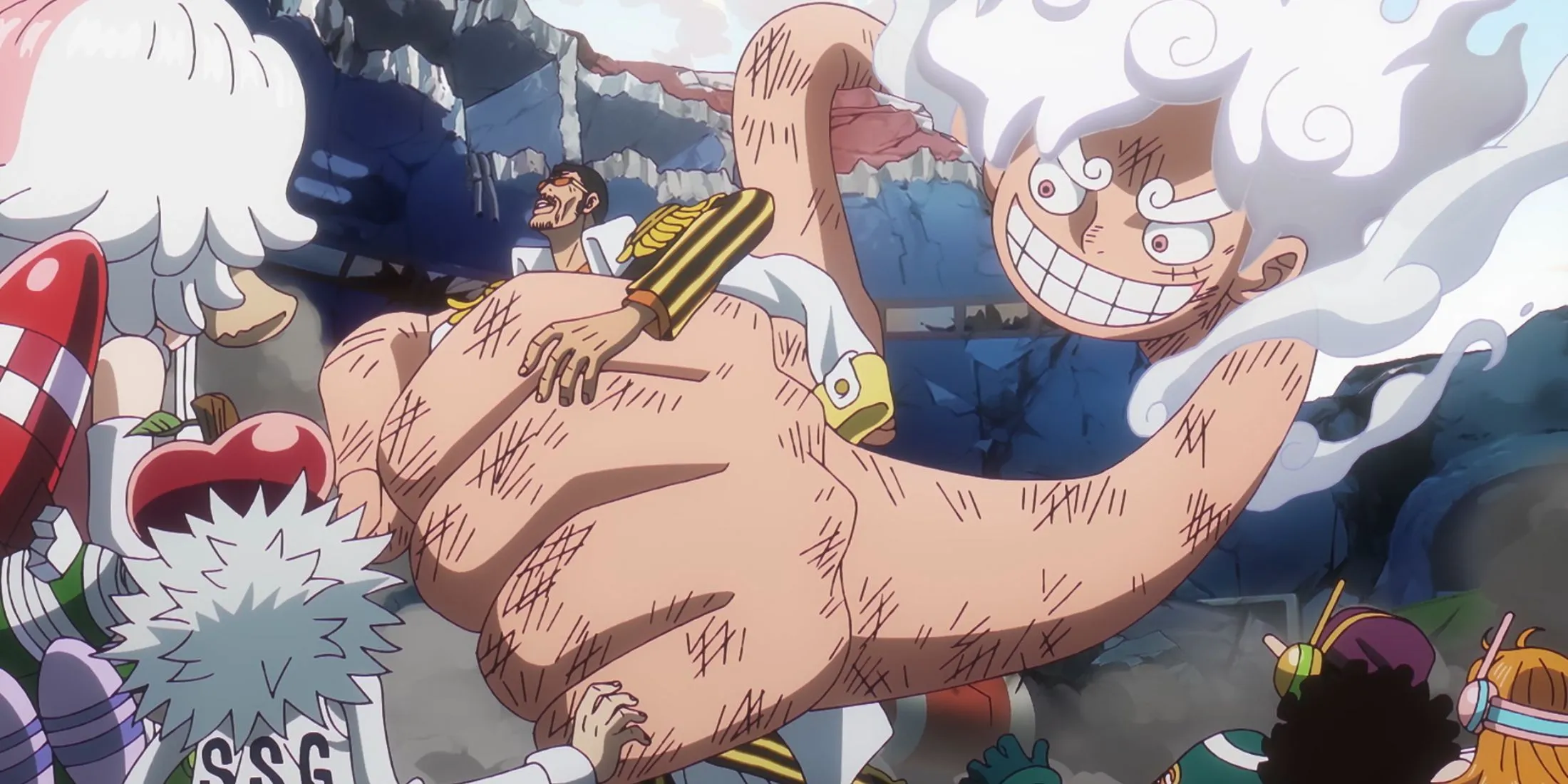 Luffy vs Admiral Kizaru Luffy vs Admiral Kizaru