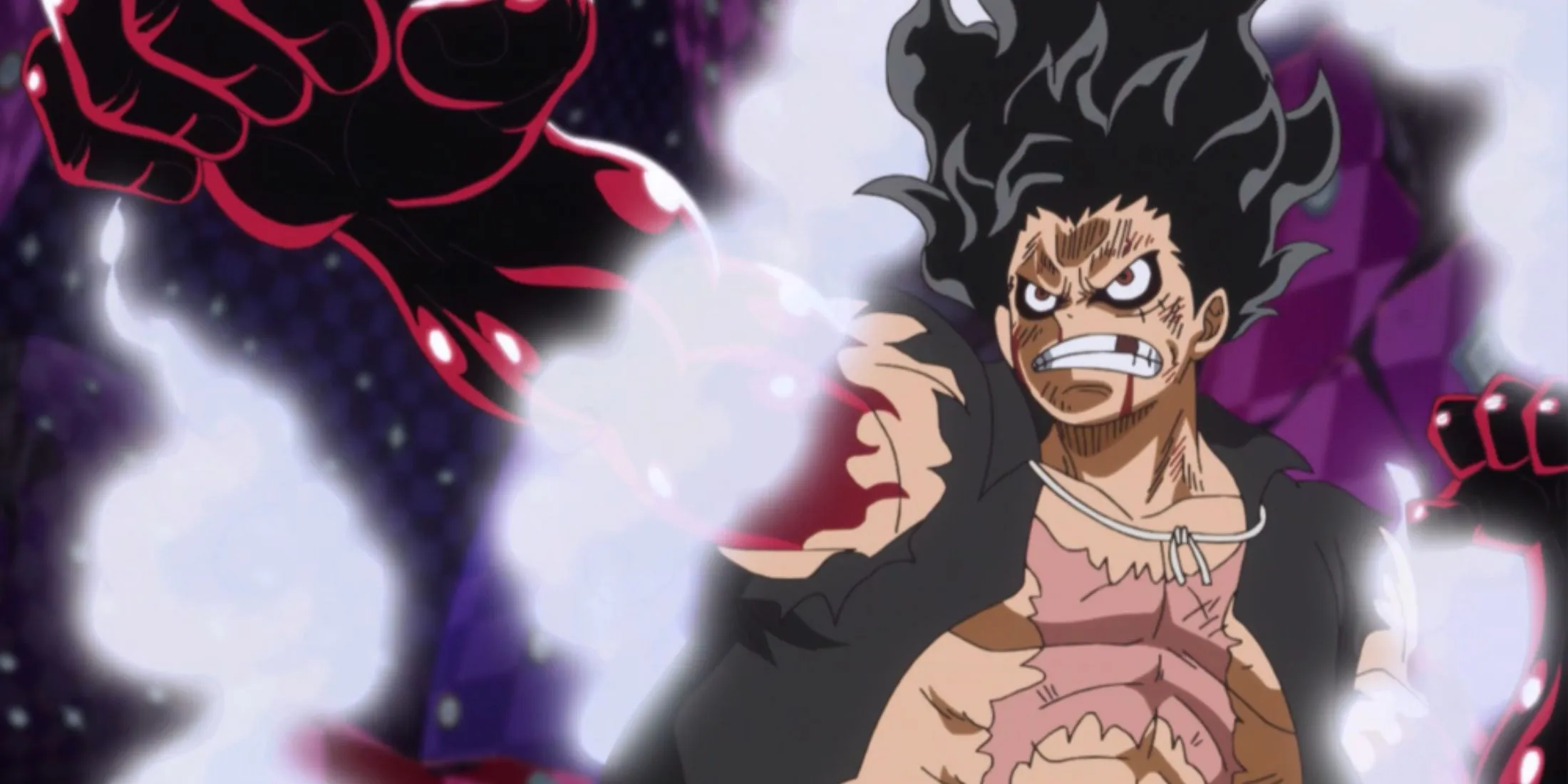 Luffy's Snakeman form Luffy's Snakeman form