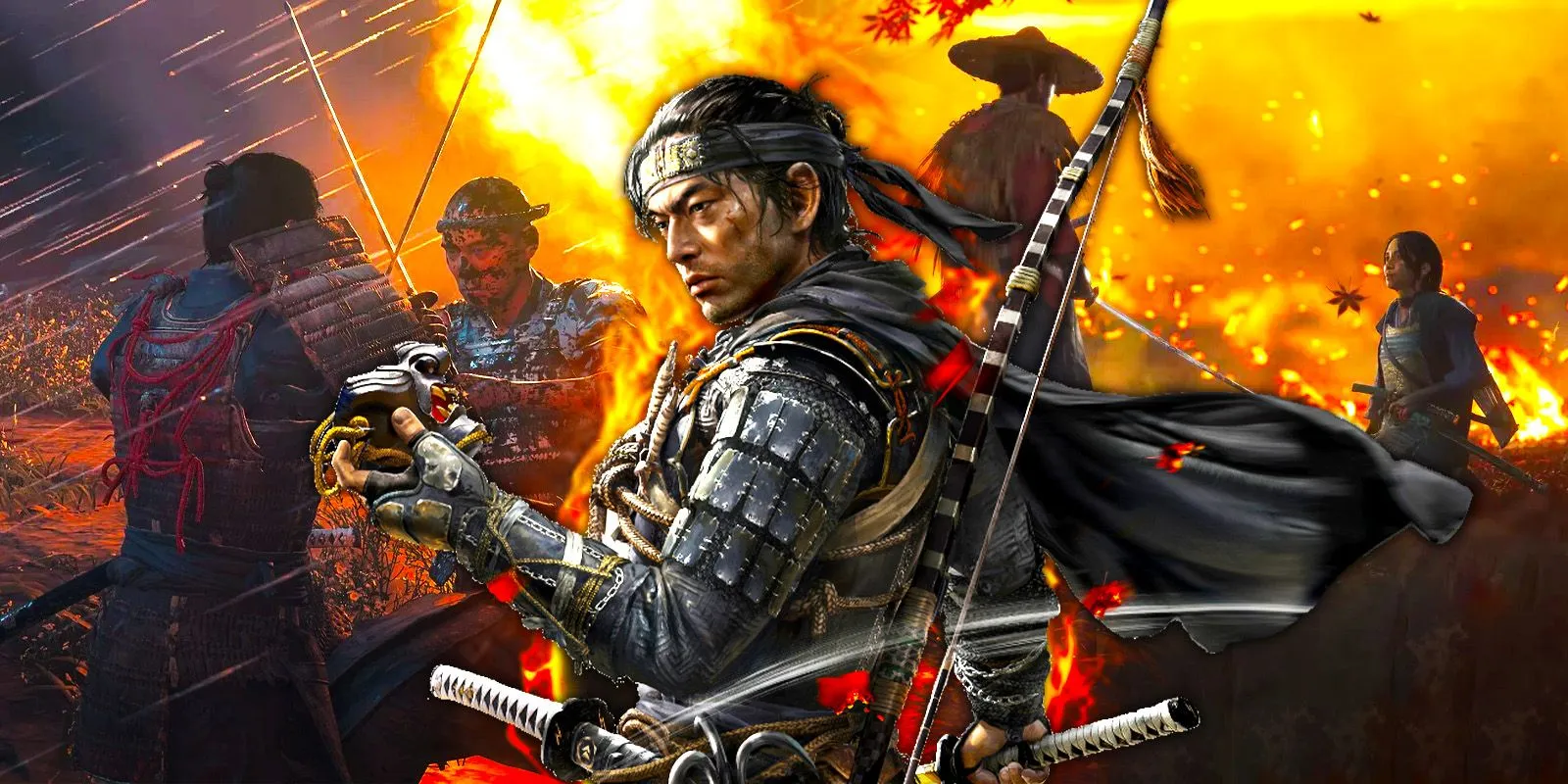 Main character from Ghost of Tsushima Main character from Ghost of Tsushima