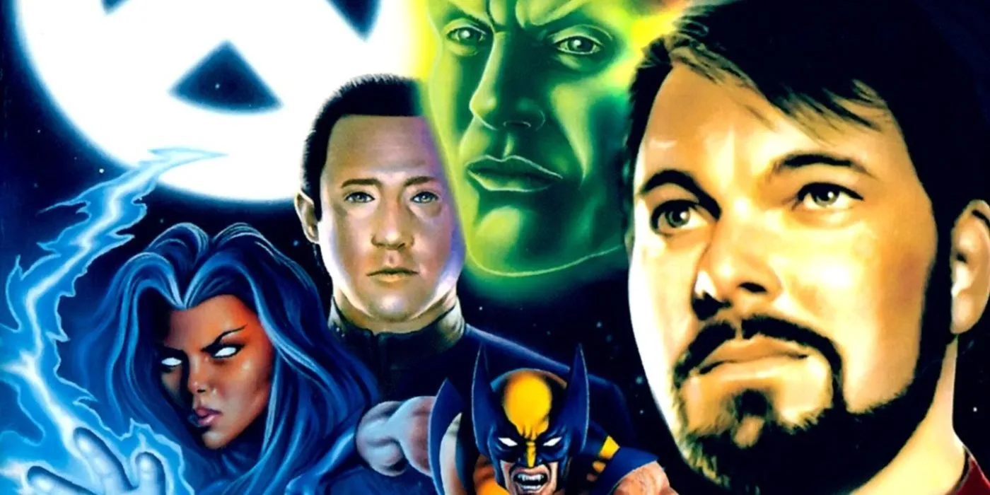 Characters from Star Trek and X-Men appear together Characters from Star Trek and X-Men appear together