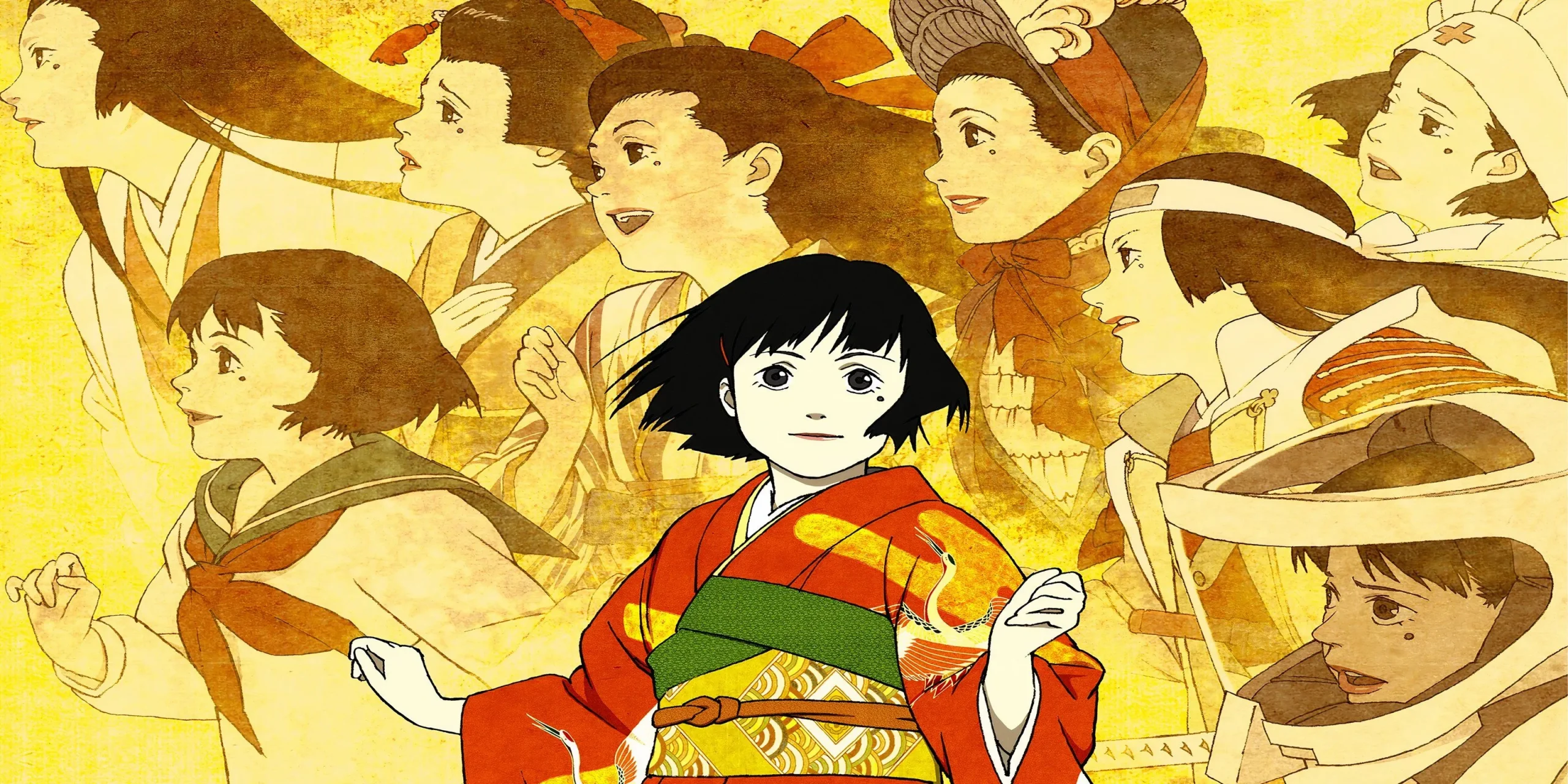 The main poster for Millennium Actress The main poster for Millennium Actress