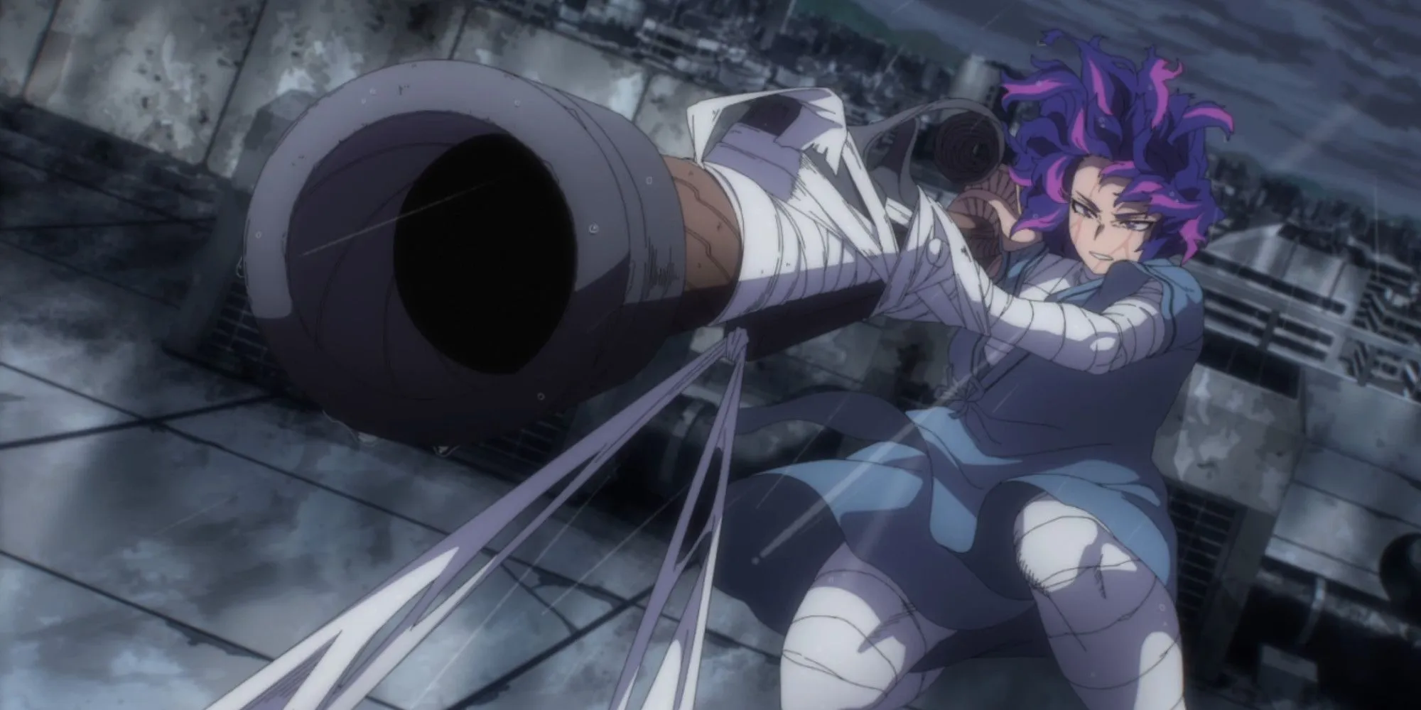 Lady Nagant using her Rifle Quirk