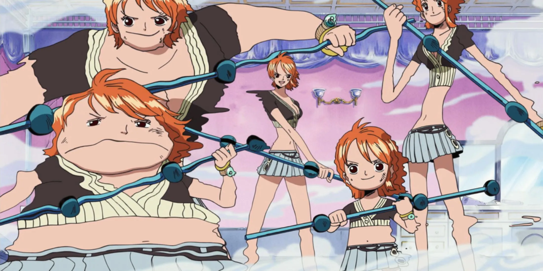Nami creating illusions with Clima-Tact