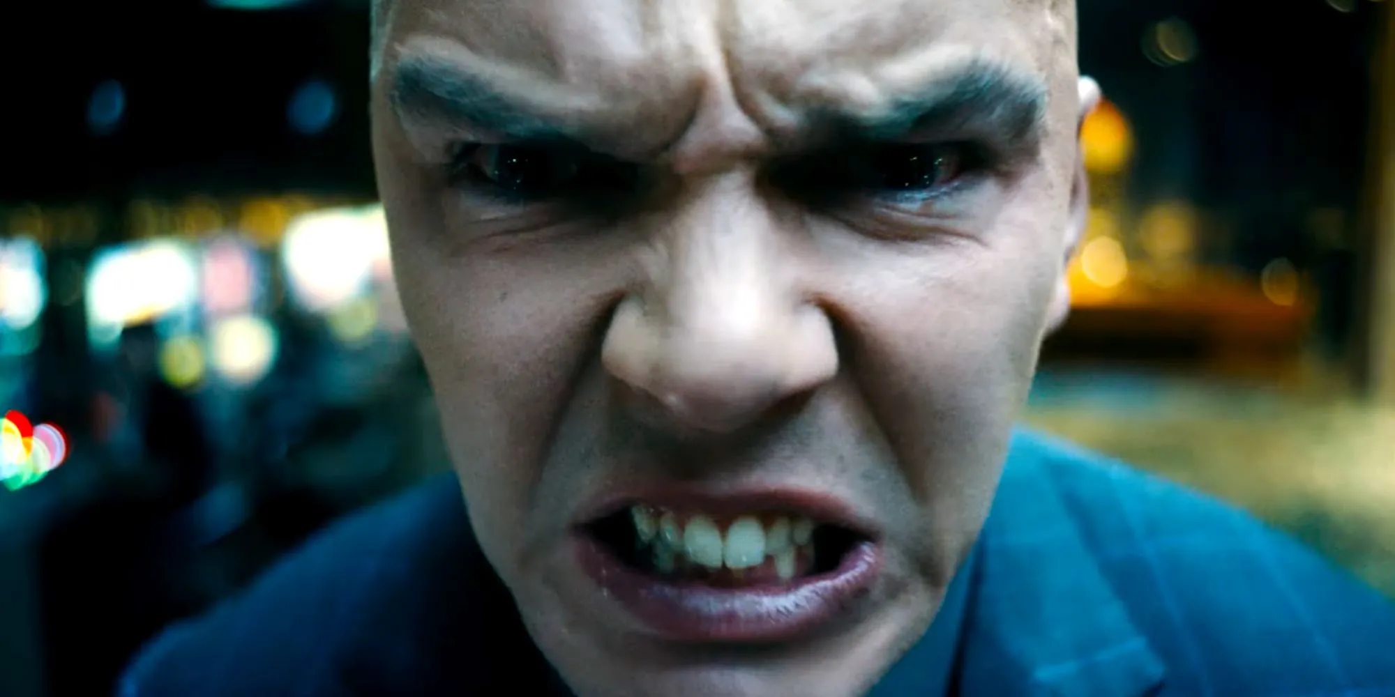 Nicholas Hoult as Lex Luthor screaming Nicholas Hoult as Lex Luthor screaming