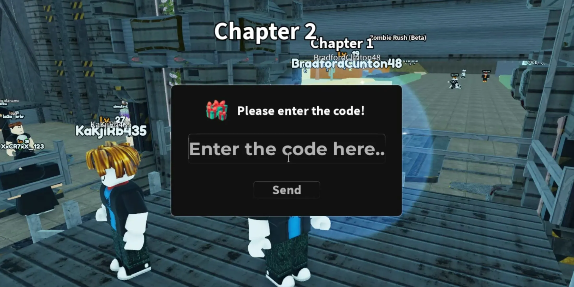 Noob Defense redemption menu Noob Defense redemption menu